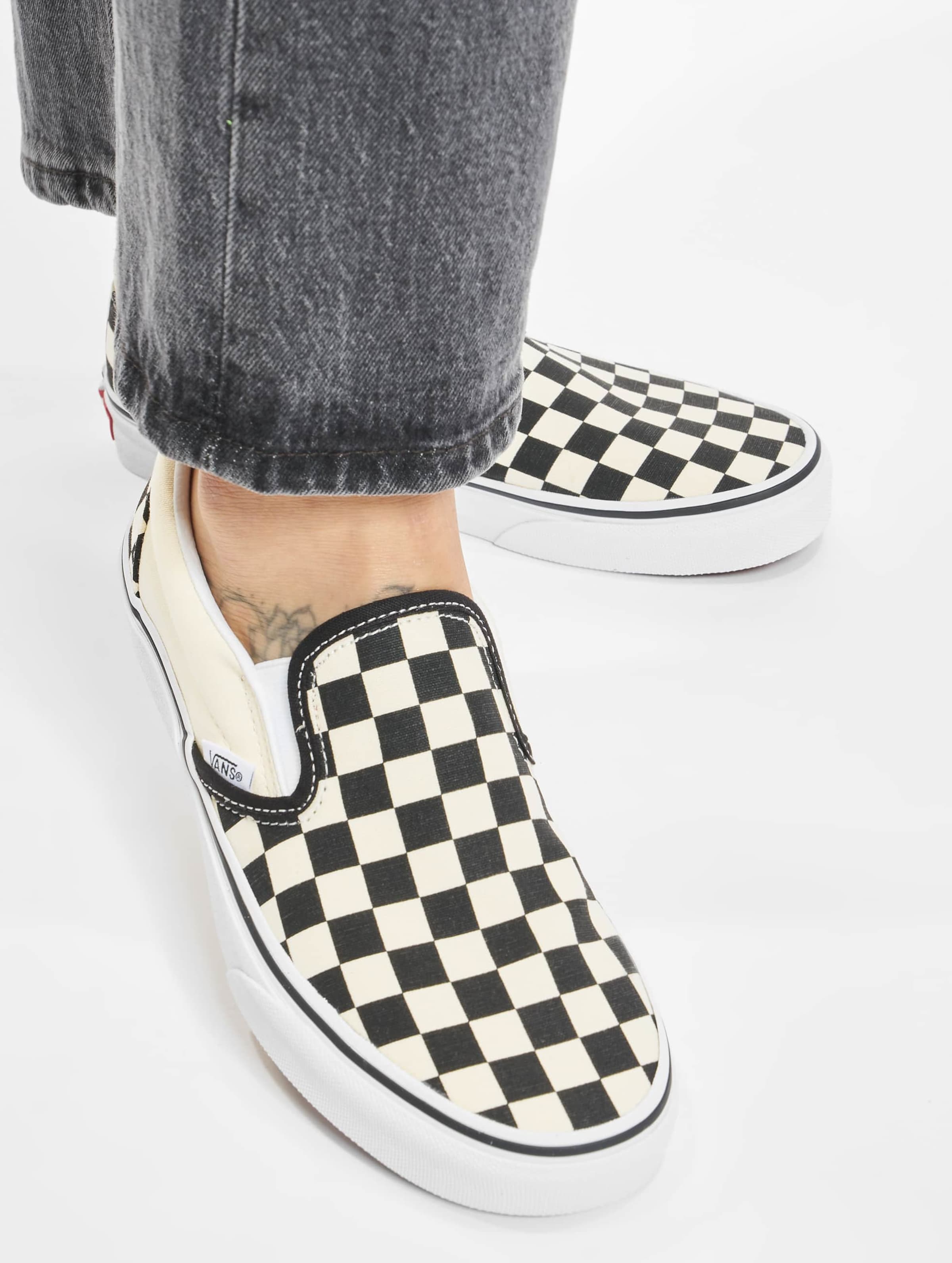 Vans UA Classic Slip-On Sneakers Black&White-589404