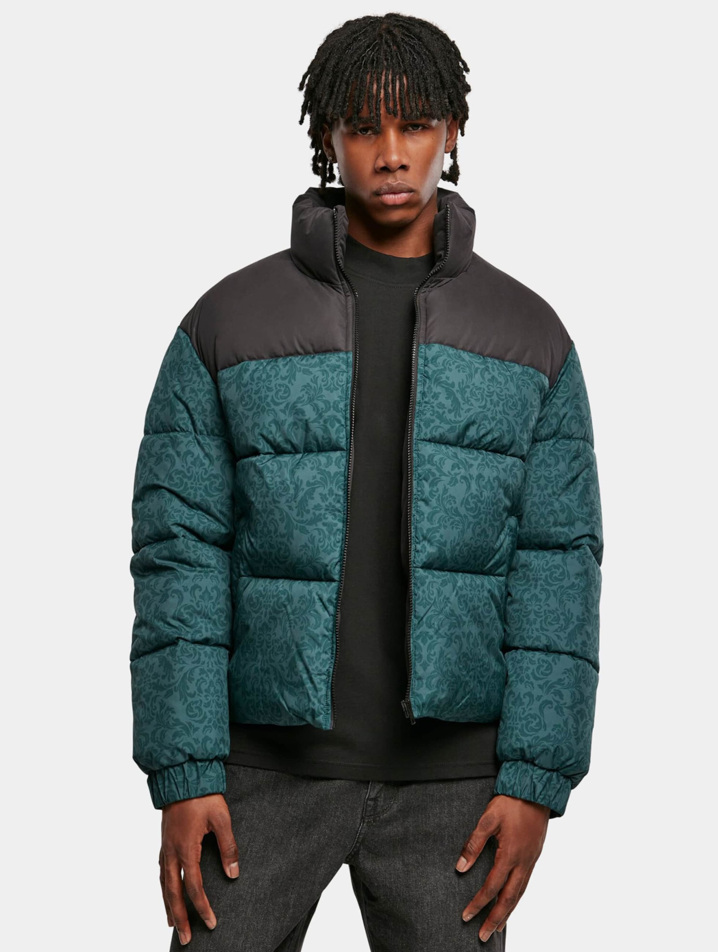 AOP Retro Puffer Jacket-22369