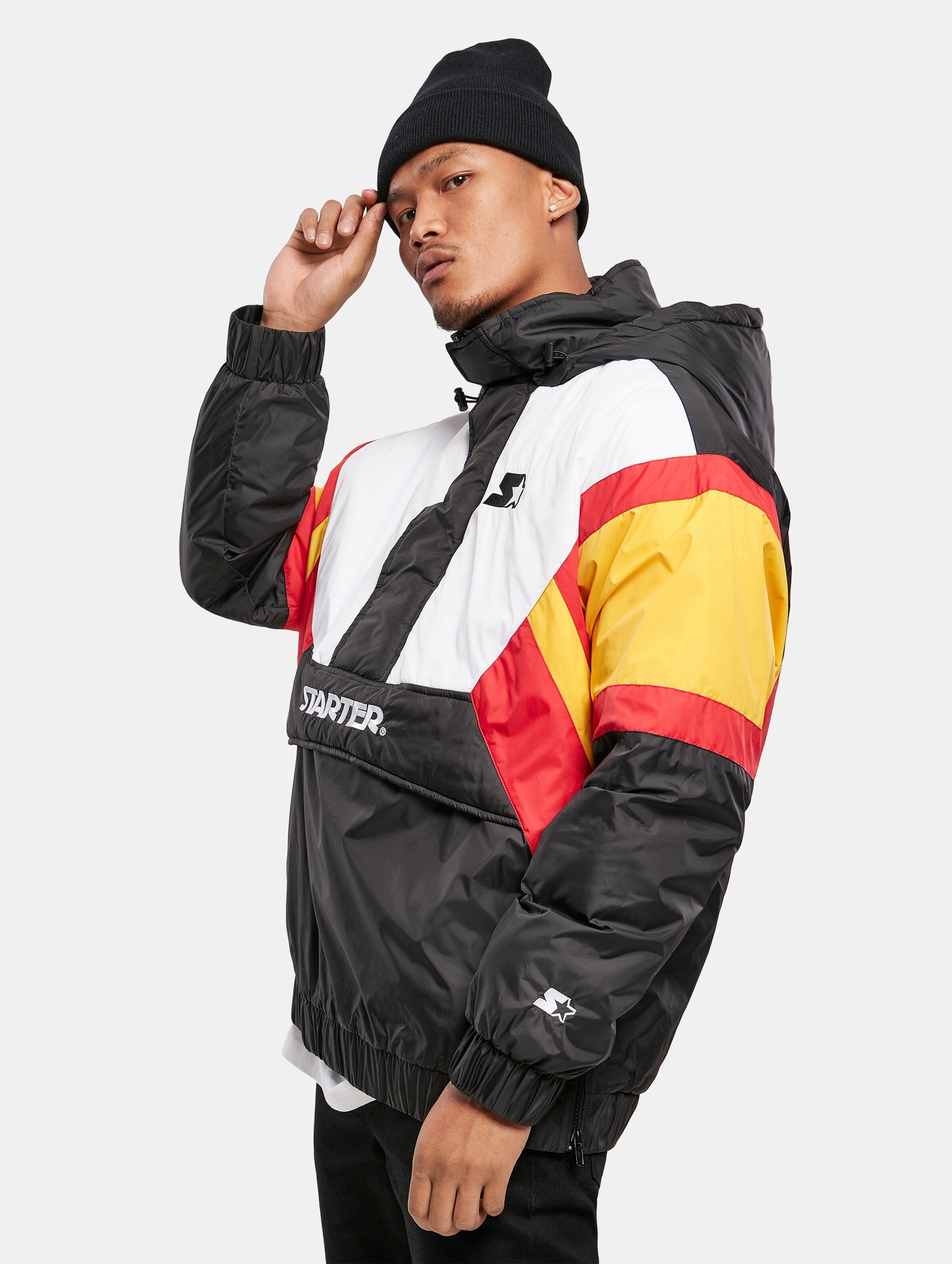 Starter Color Block Half Zip Retro Jacket-739485