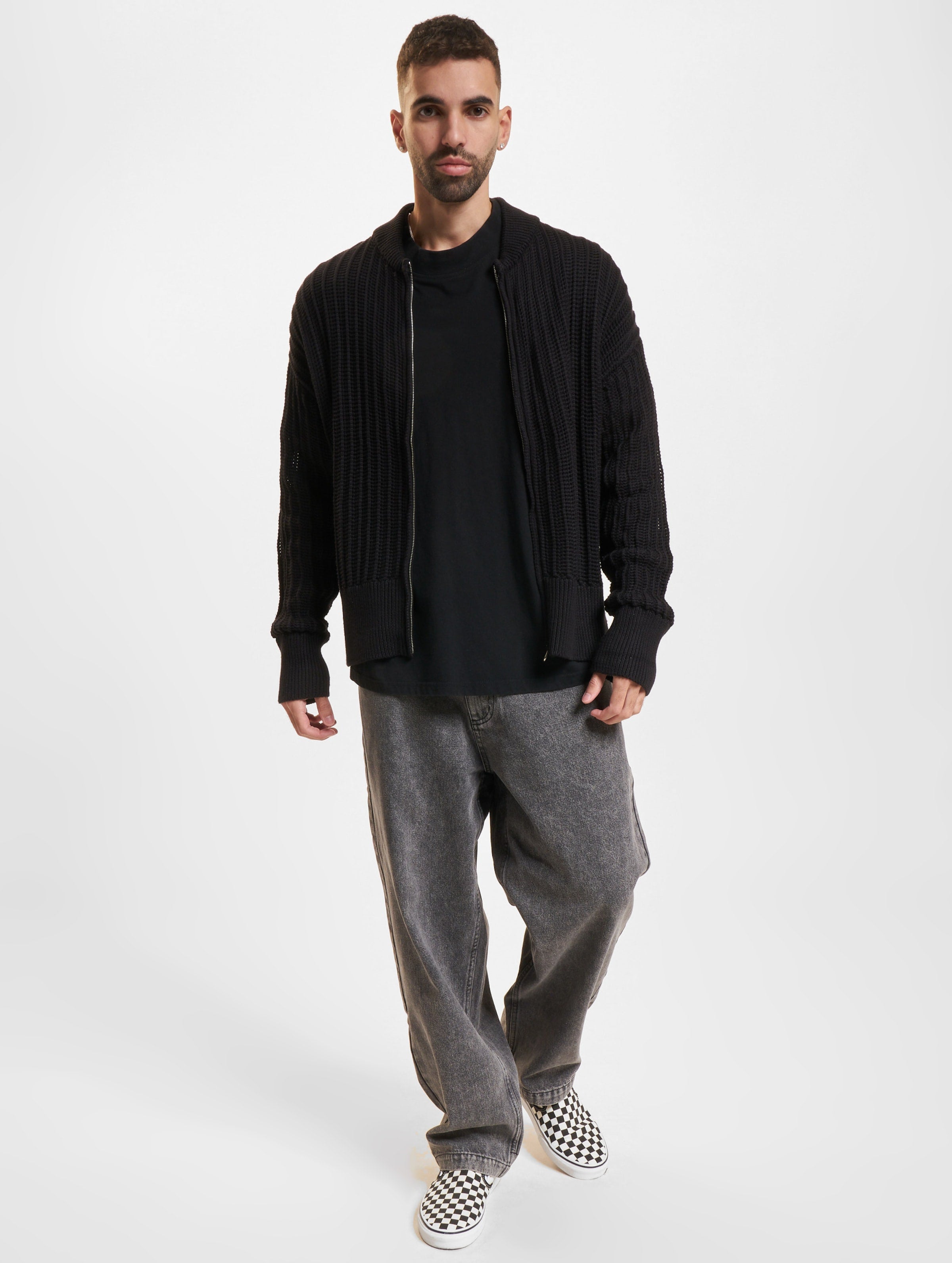 Denim Project Knitted Bomber Strickjacken-746510