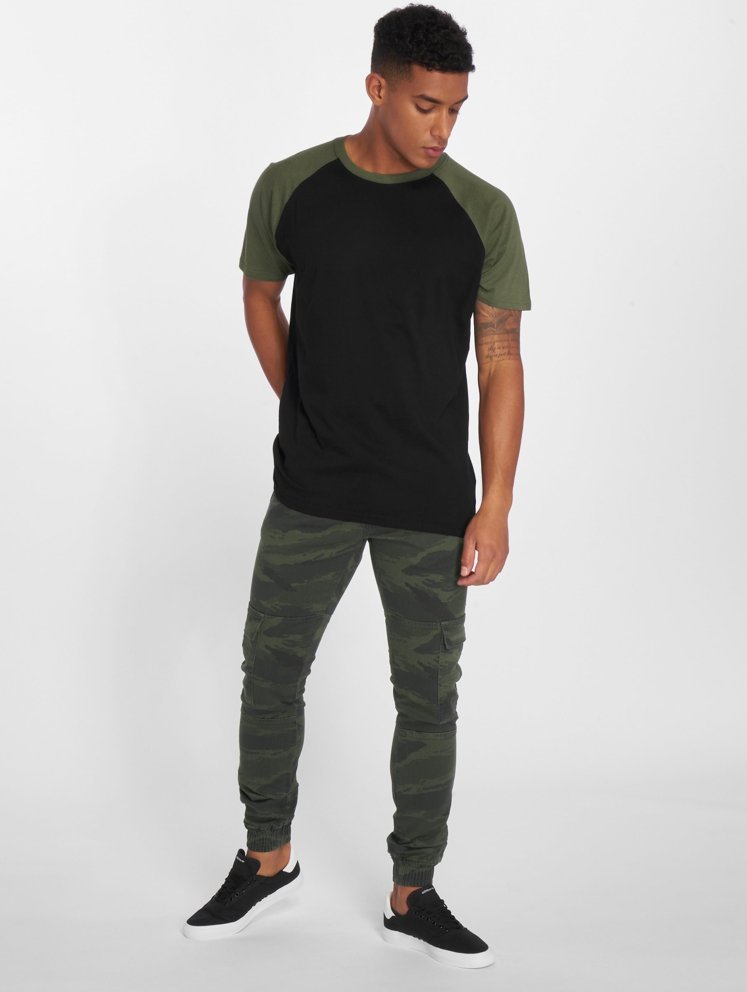 Raglan Contrast Tee-20161