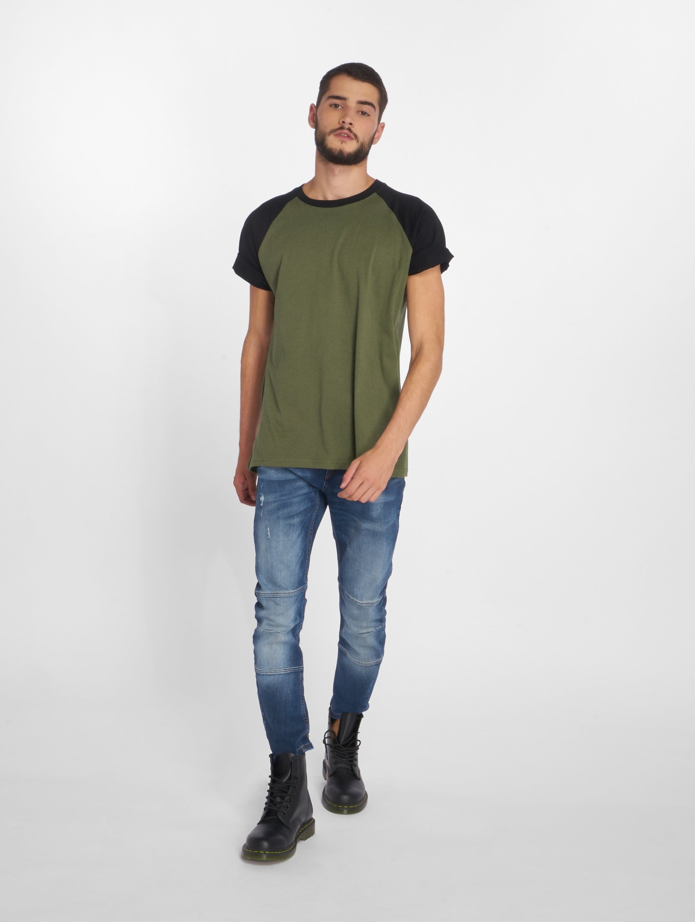 Raglan Contrast Tee-19913