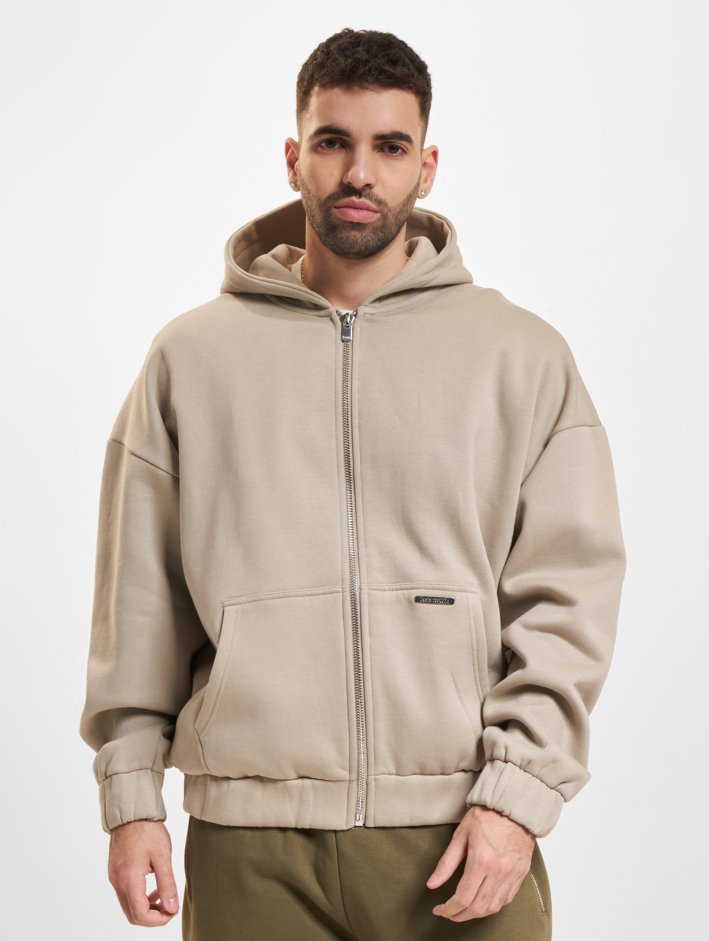 Super Heavy Blank Zip-Hoodie-648411