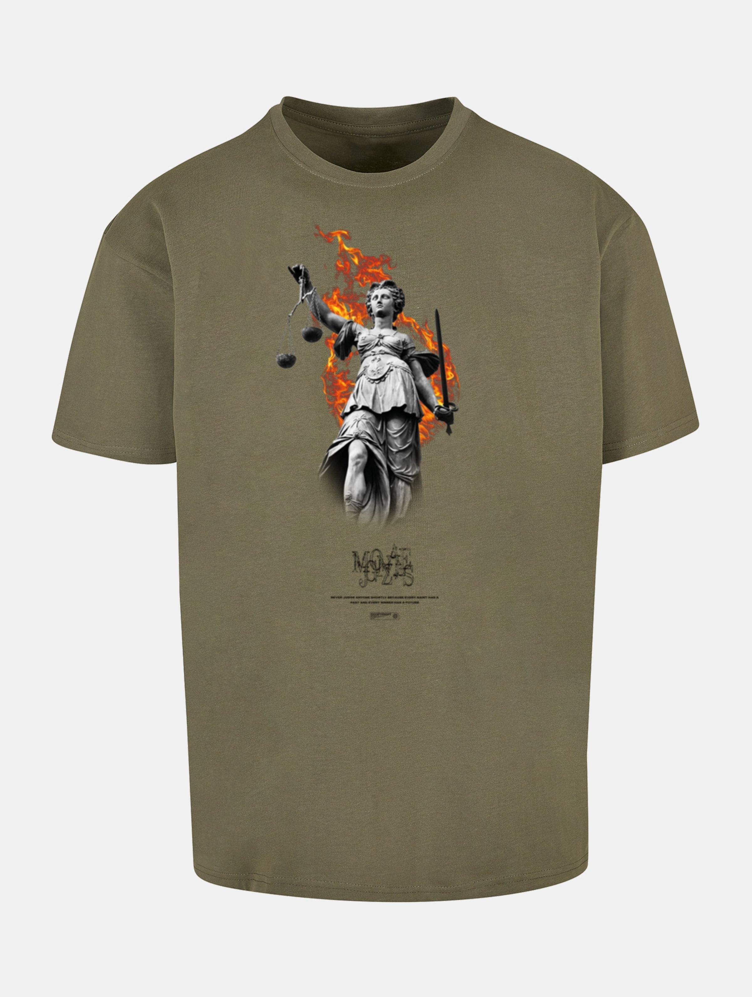 Justitia x Heavy Oversized Tee-691360
