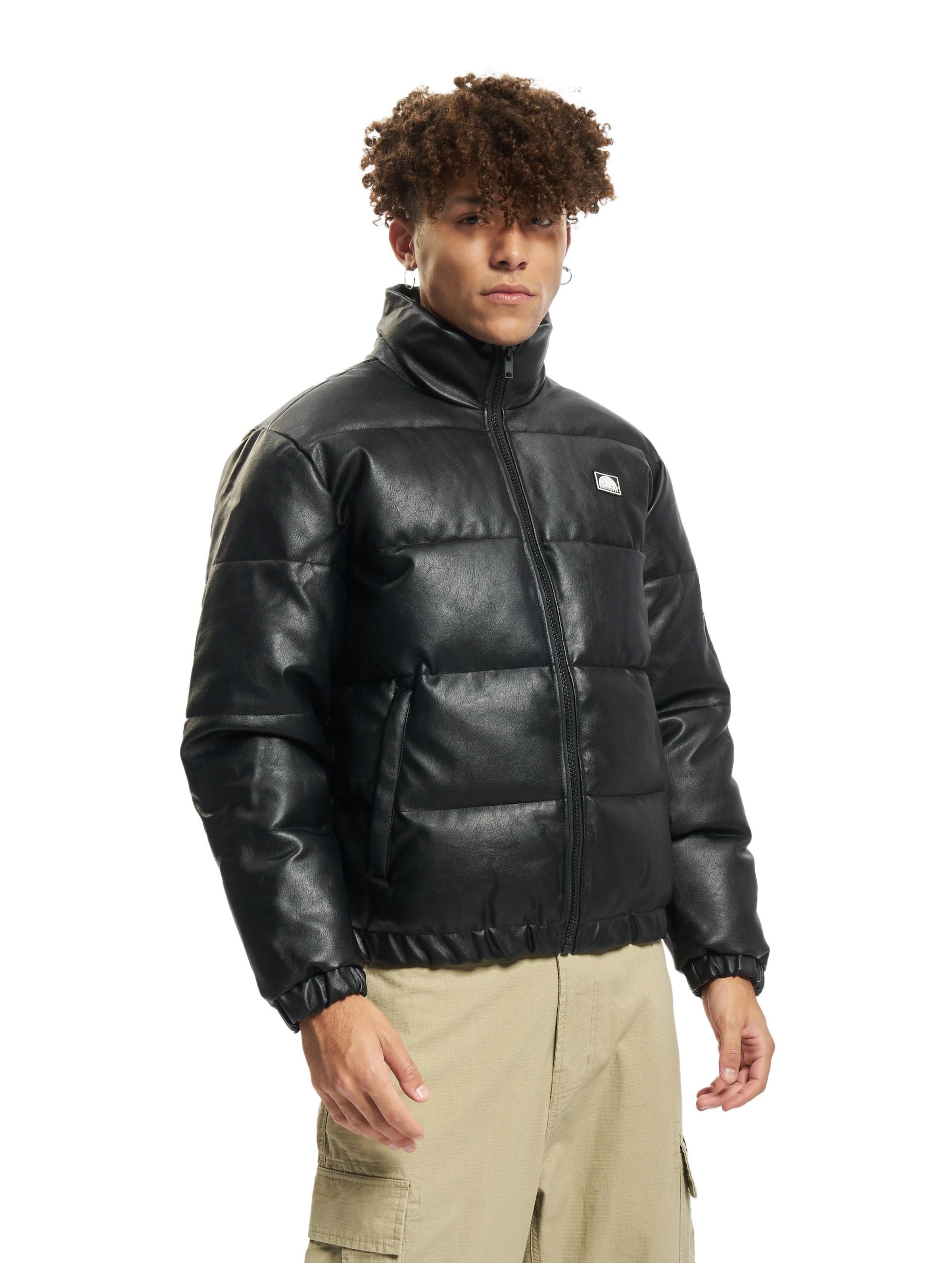 Southpole Imitation Leather Bubble Jacket-328458