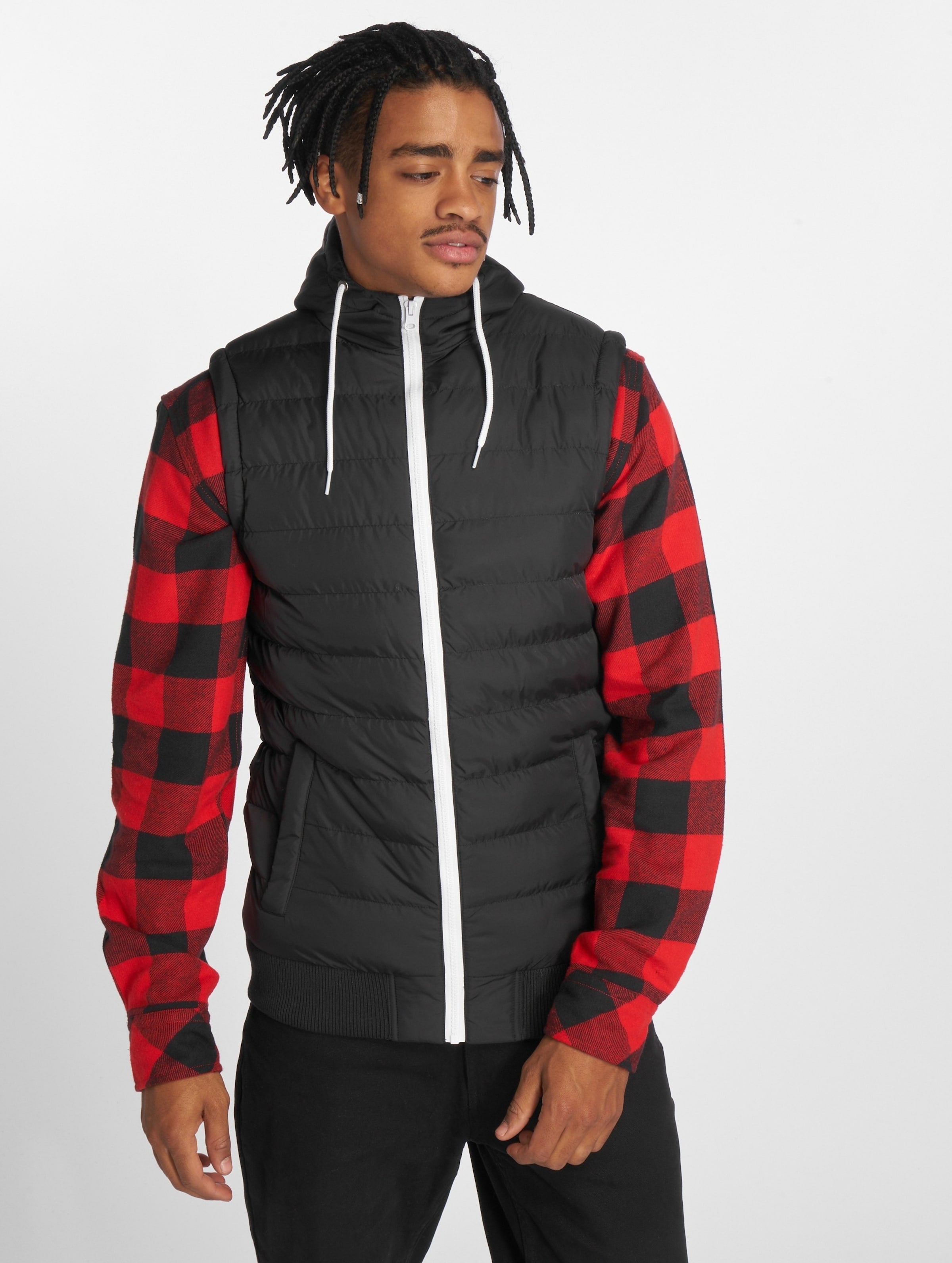 Small Bubble Hooded Vest-23992