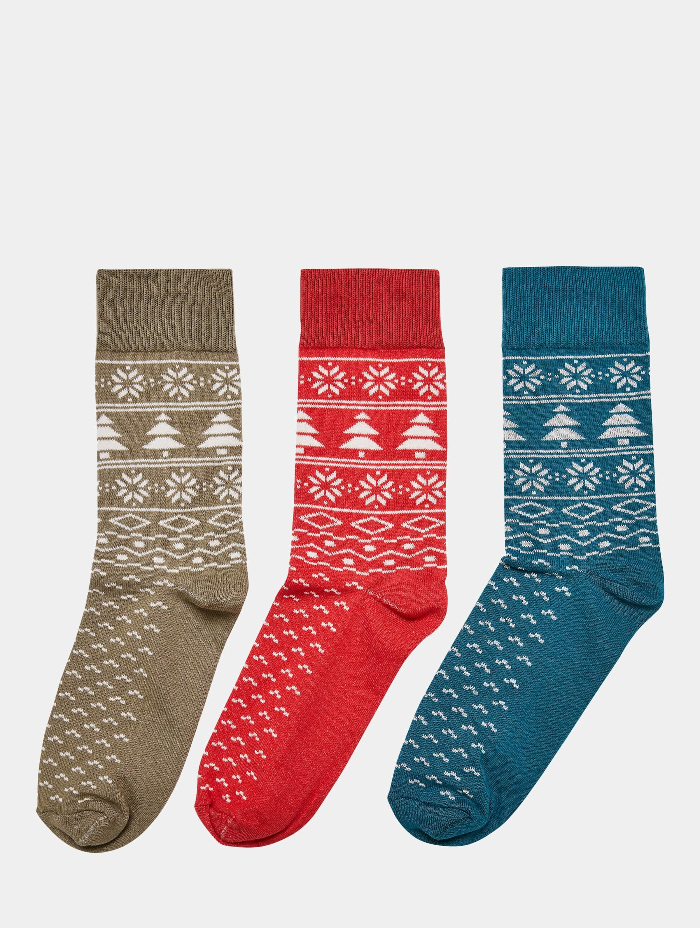 Norwegian Pattern Socks 3-Pack-21727