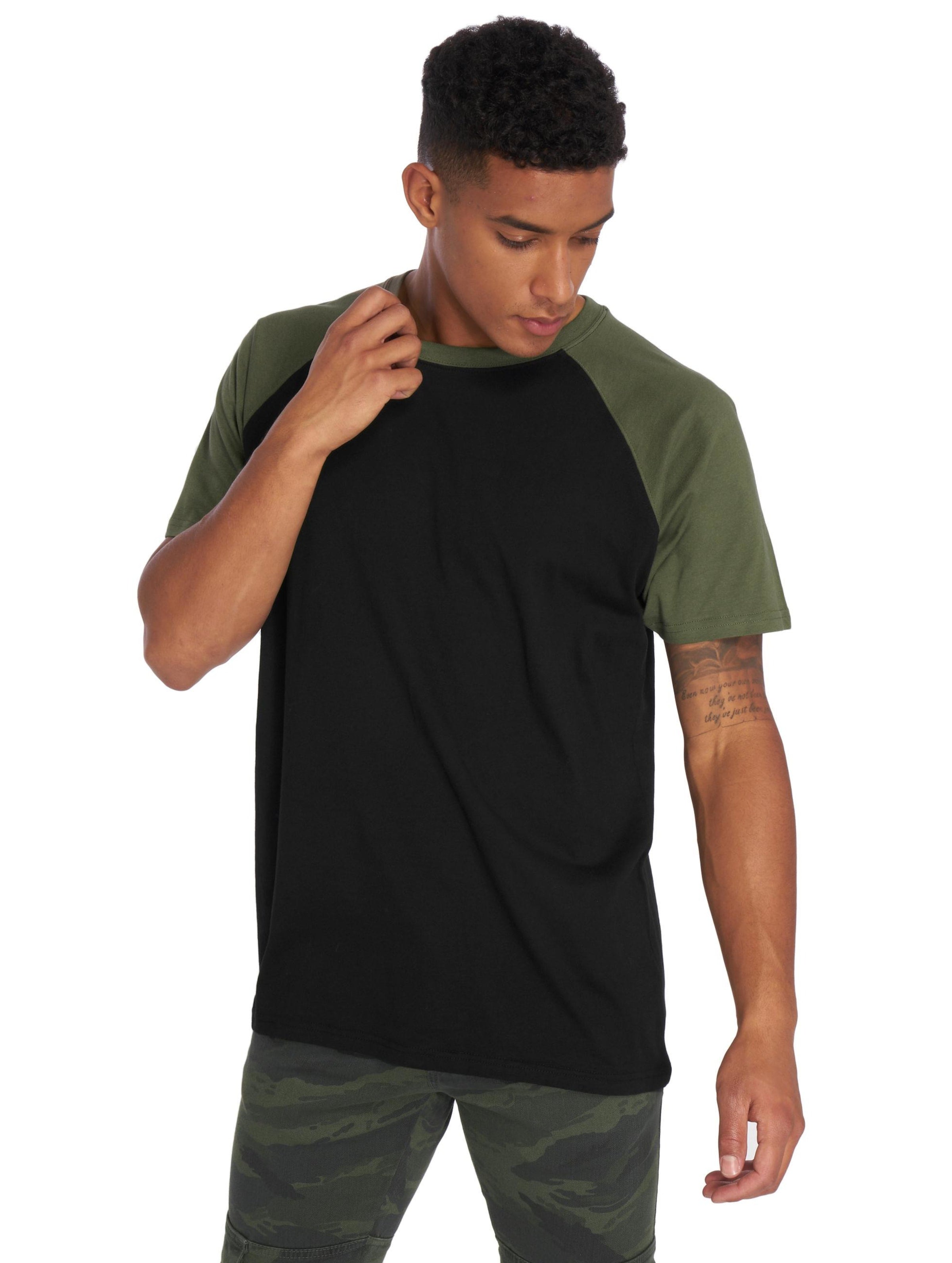 Raglan Contrast Tee-320224