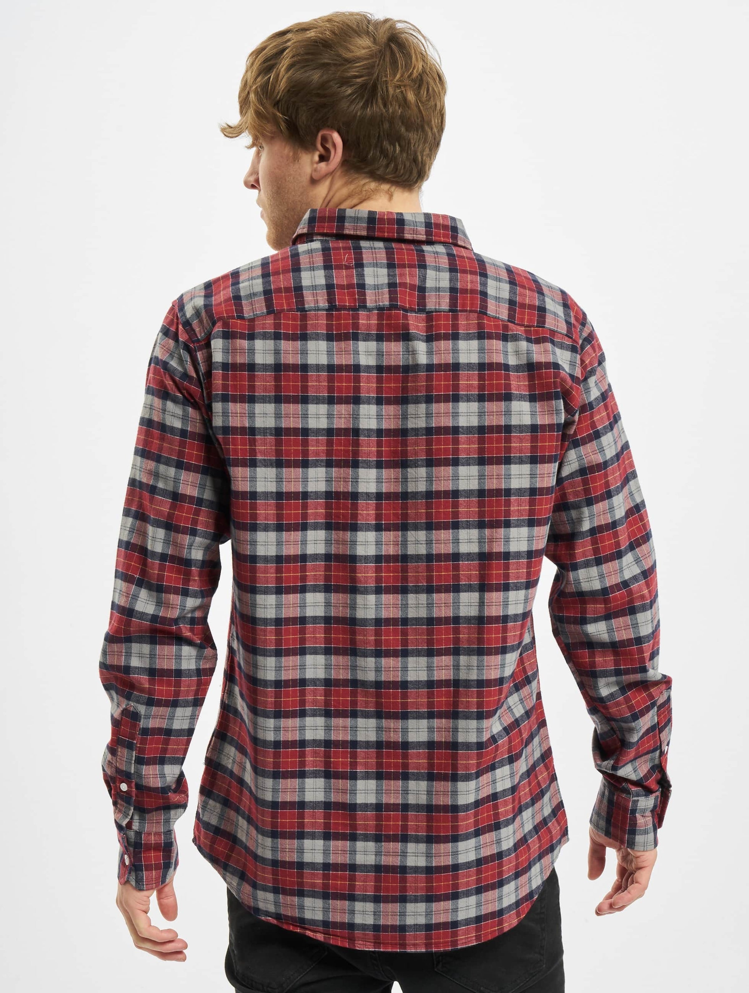Plaid Cotton Shirt-32558