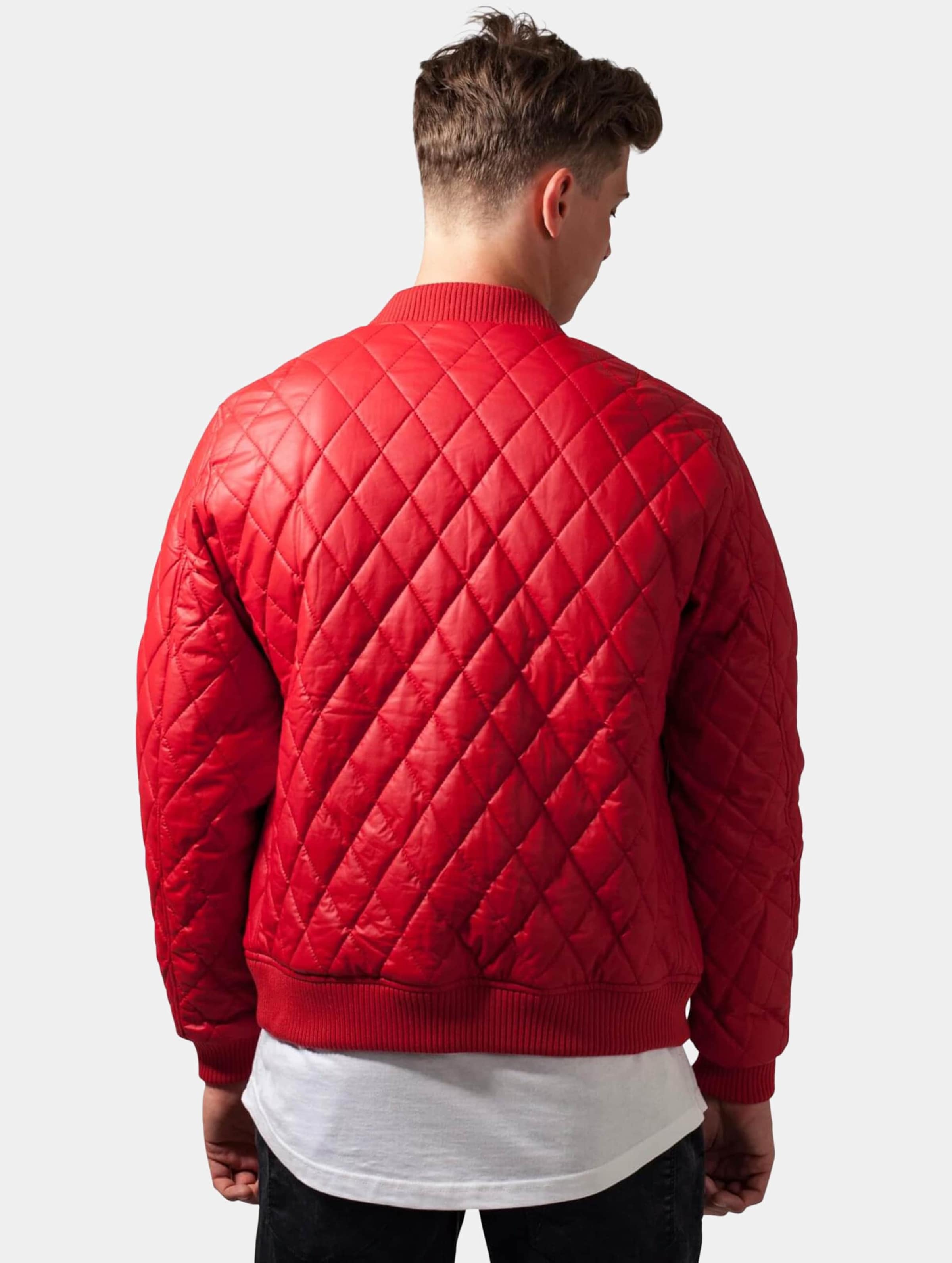 Diamond Quilt Synthetic Leather Jacket-57470