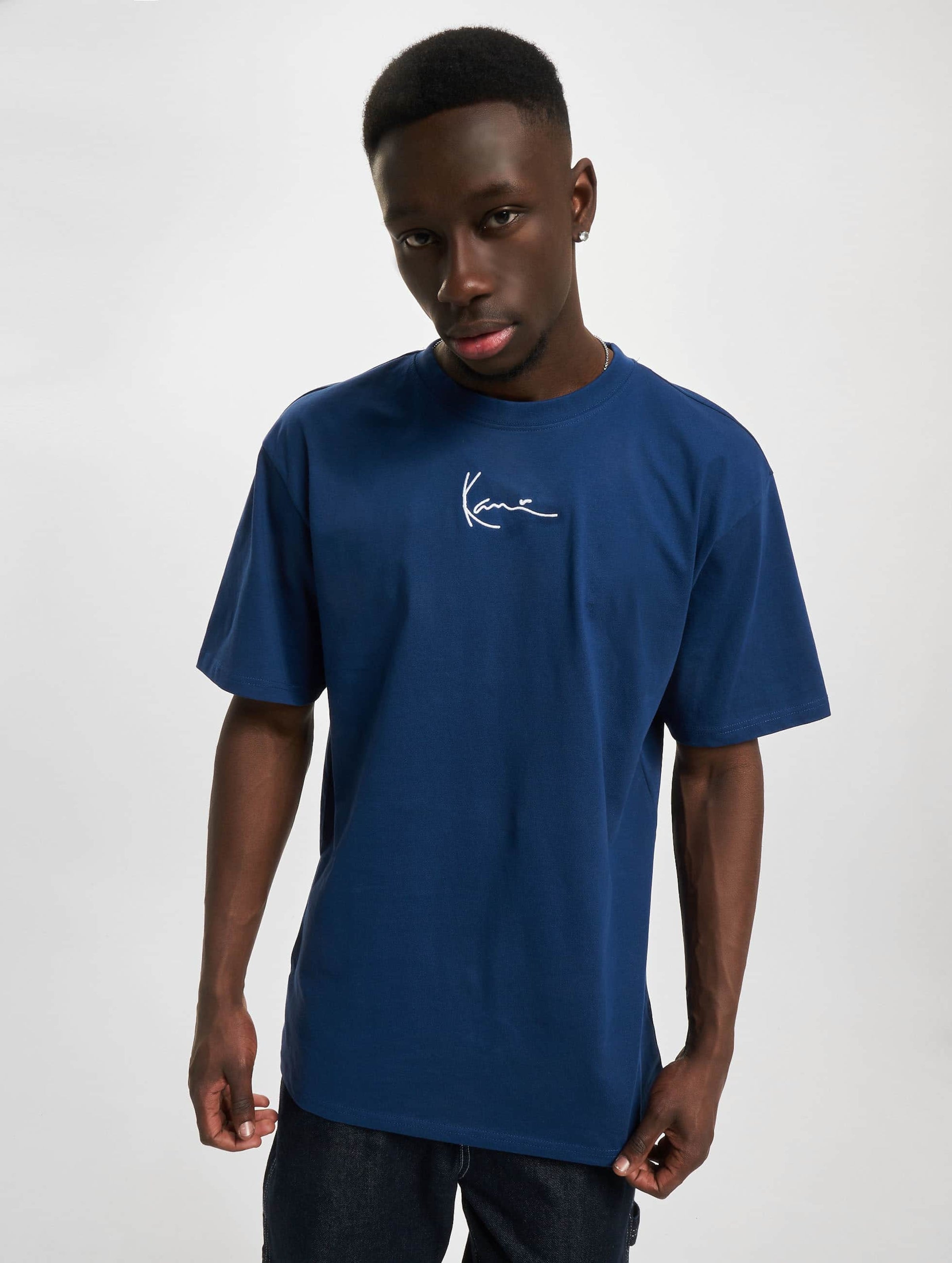 KM-TE011-092-11 Small Signature Essential Tee dark blue-537408