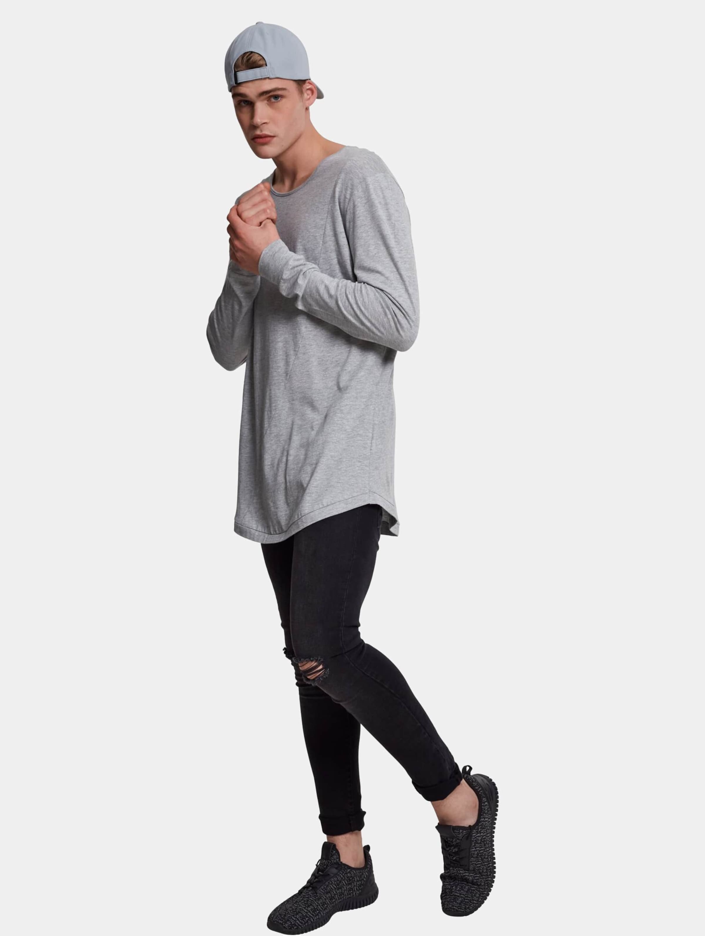 Long Shaped Fashion L/S Tee-57937