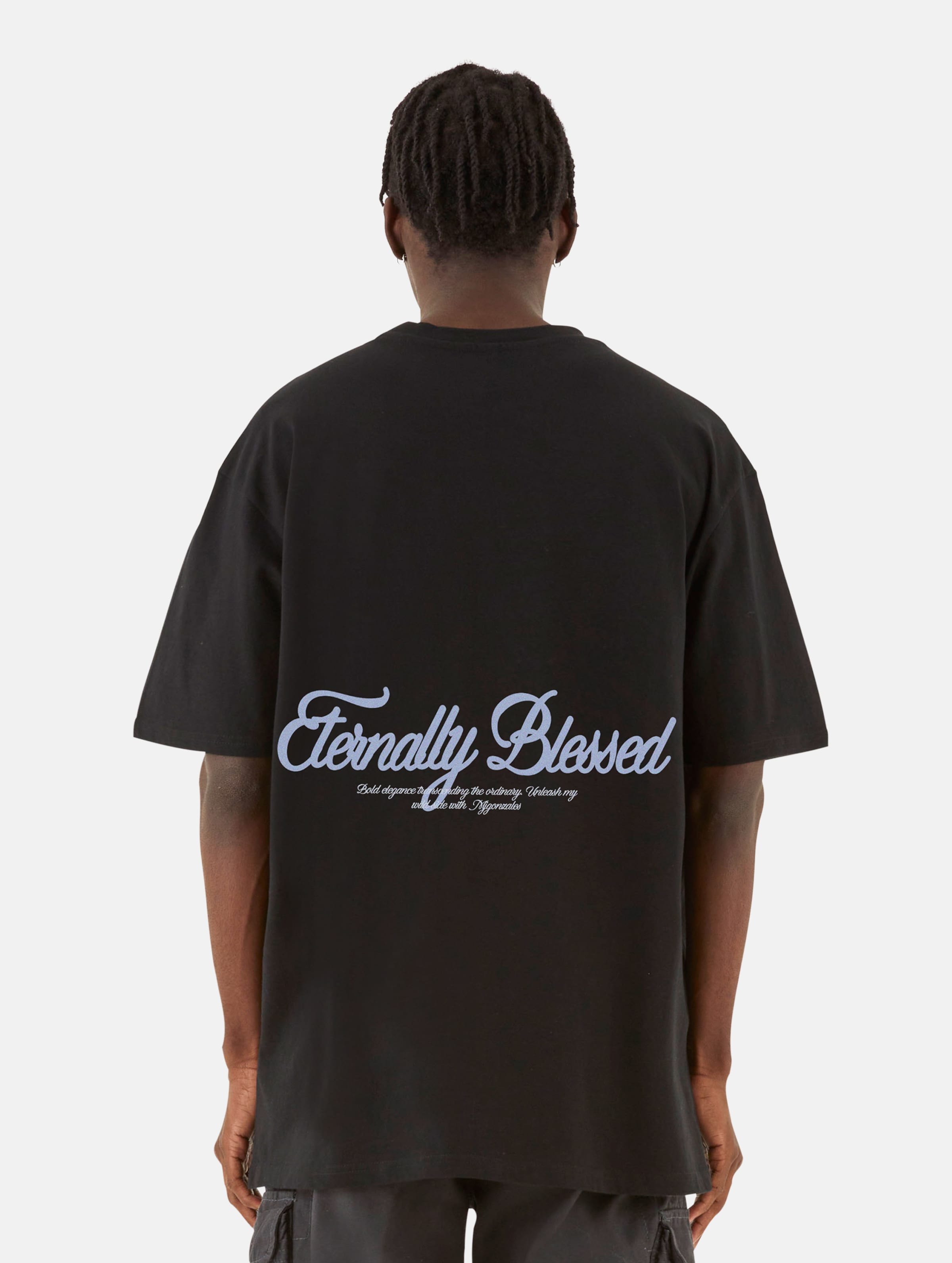 MJ Gonzales Heavy Oversized Eternally Blessed T-Shirts-741372