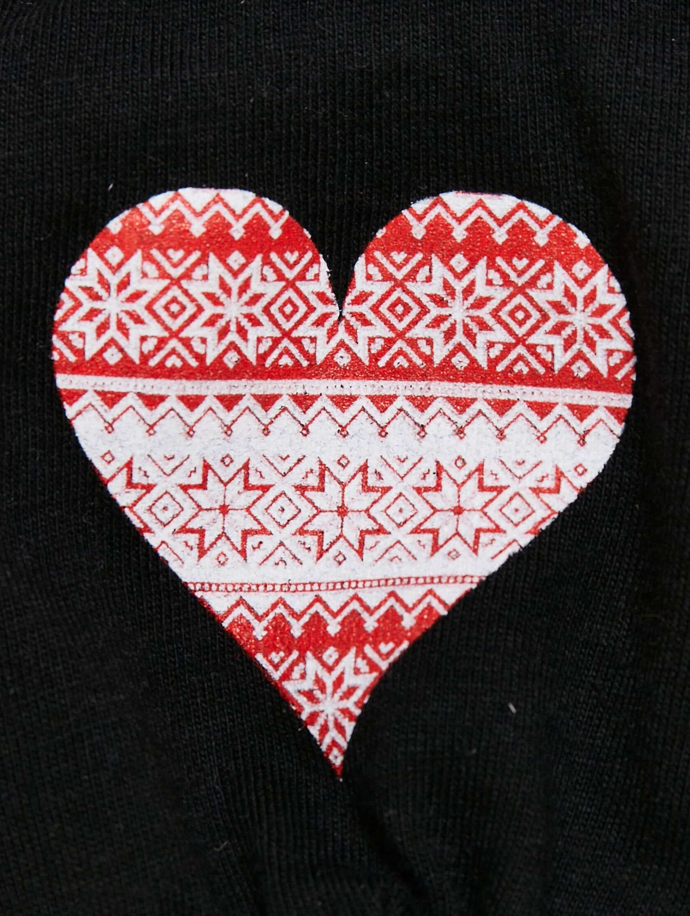 Christmas Heart Face Mask-30507