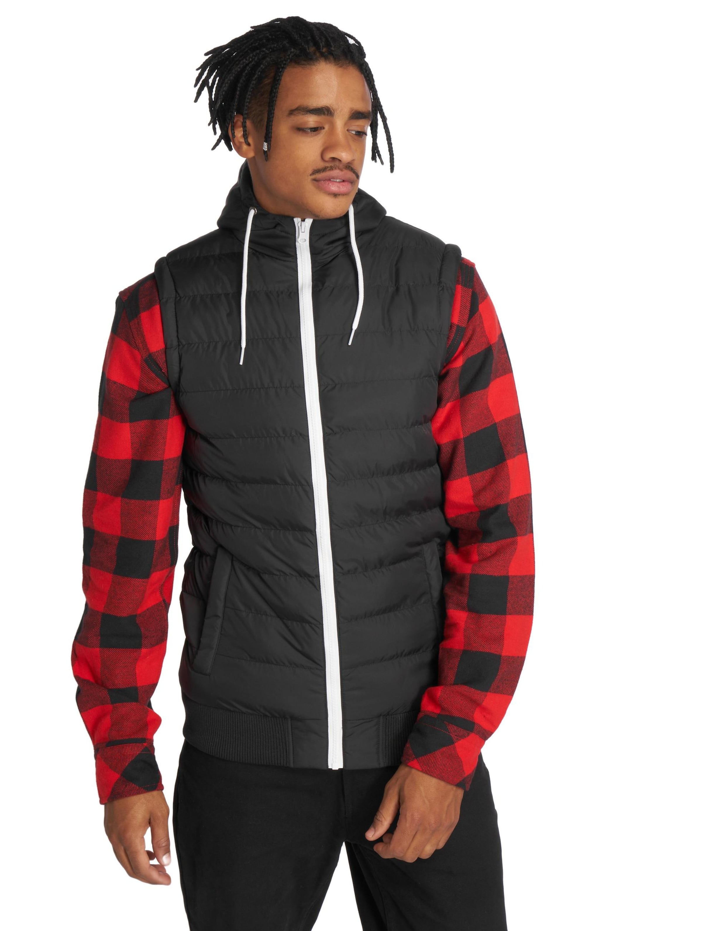 Small Bubble Hooded Vest-321078