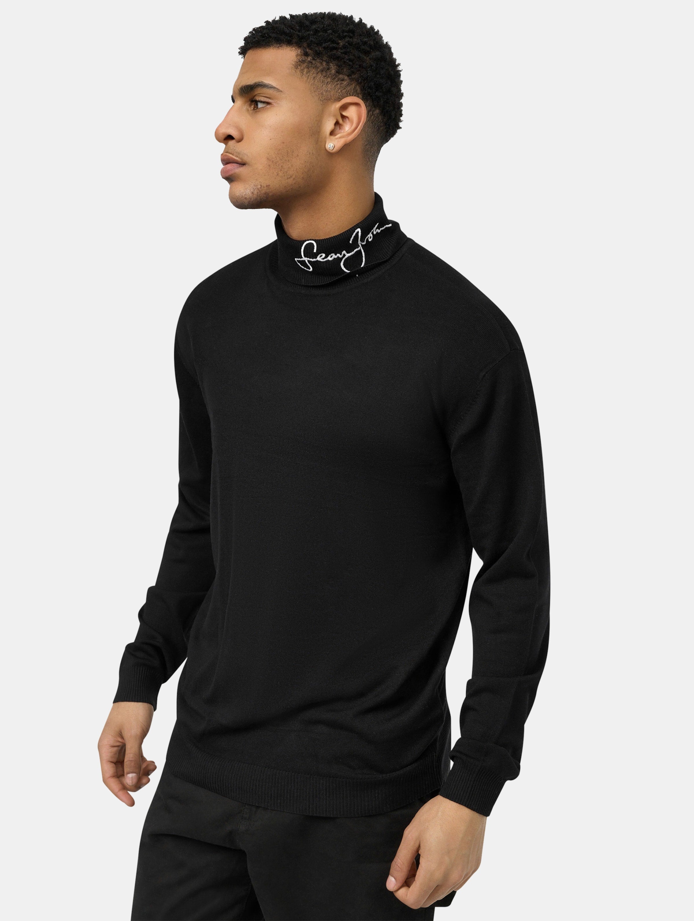Sean John SCRIPT LOGO KNIT TURTLENECK -688509