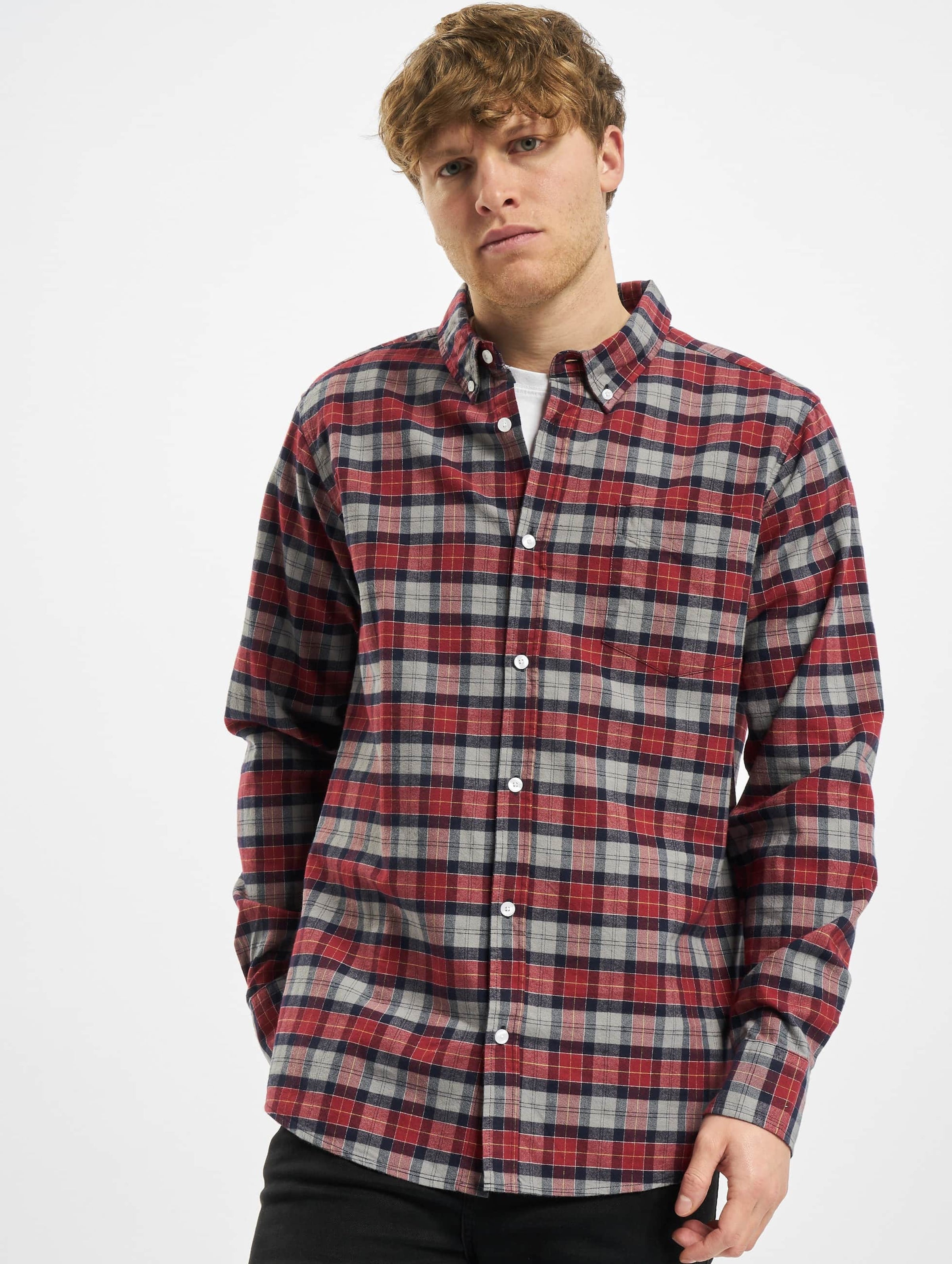 Plaid Cotton Shirt-32557