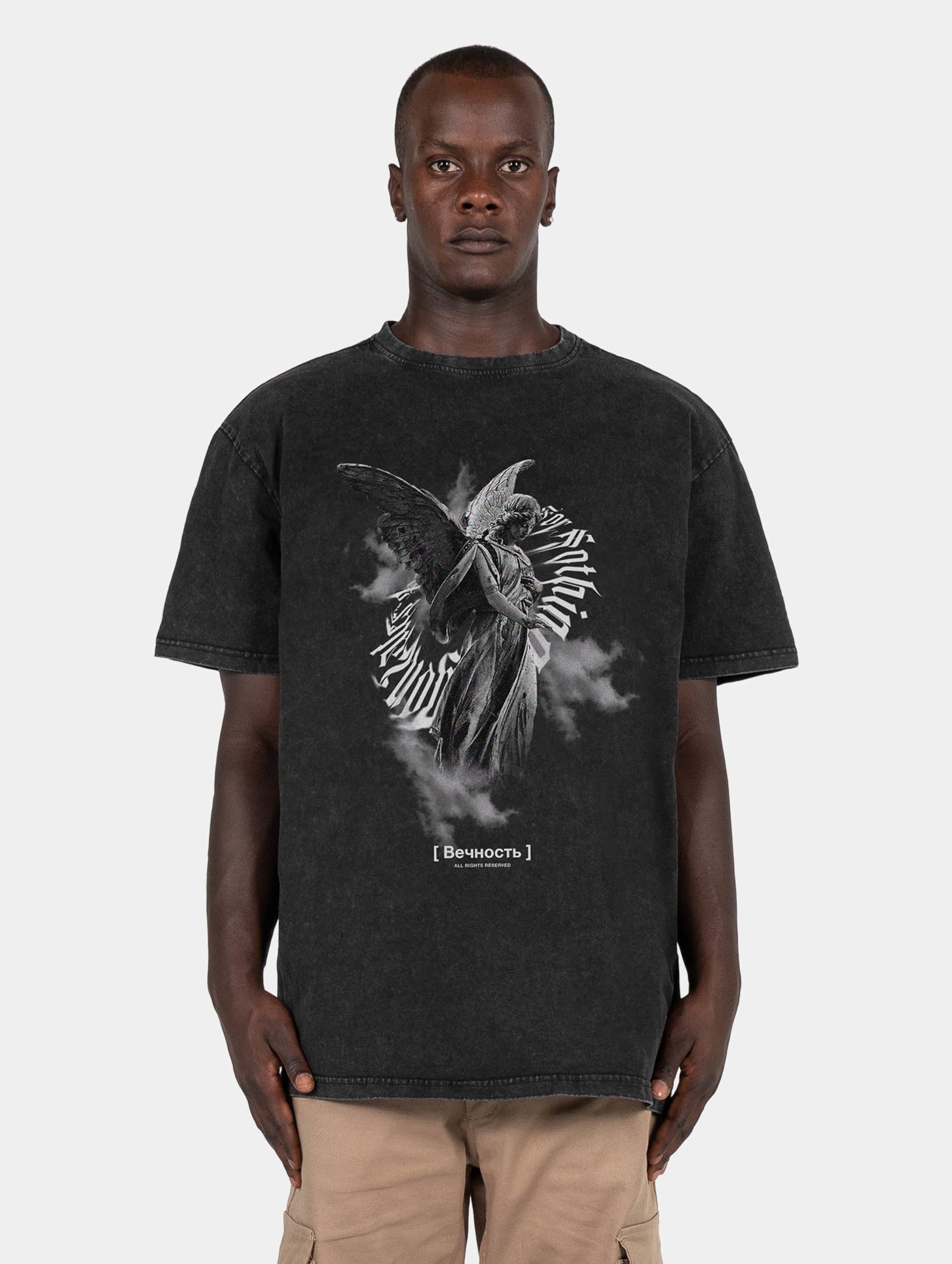 ANGEL 3.0 x Acid Washed Heavy Oversize Tee-104519