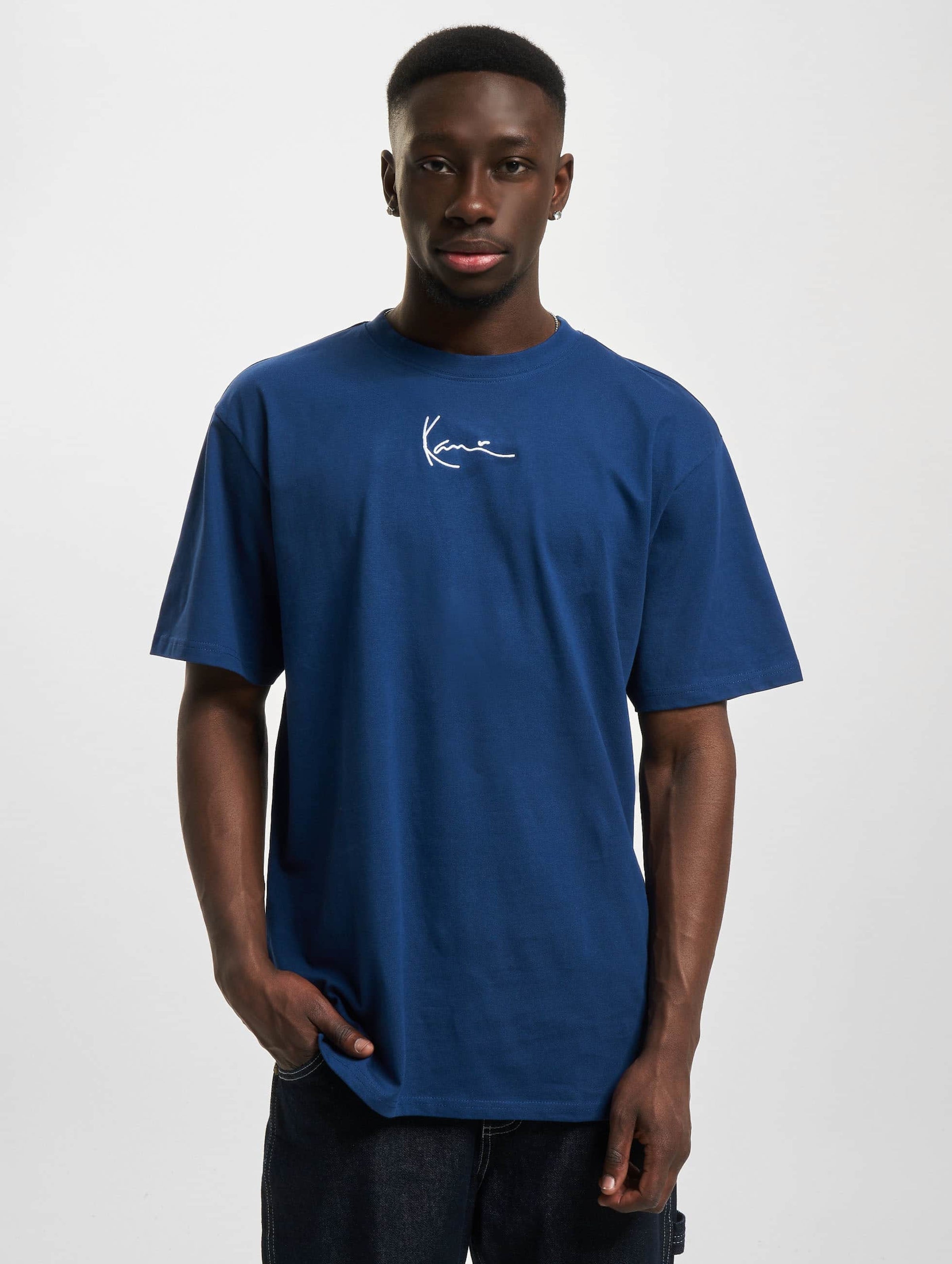 KM-TE011-092-11 Small Signature Essential Tee dark blue-537410