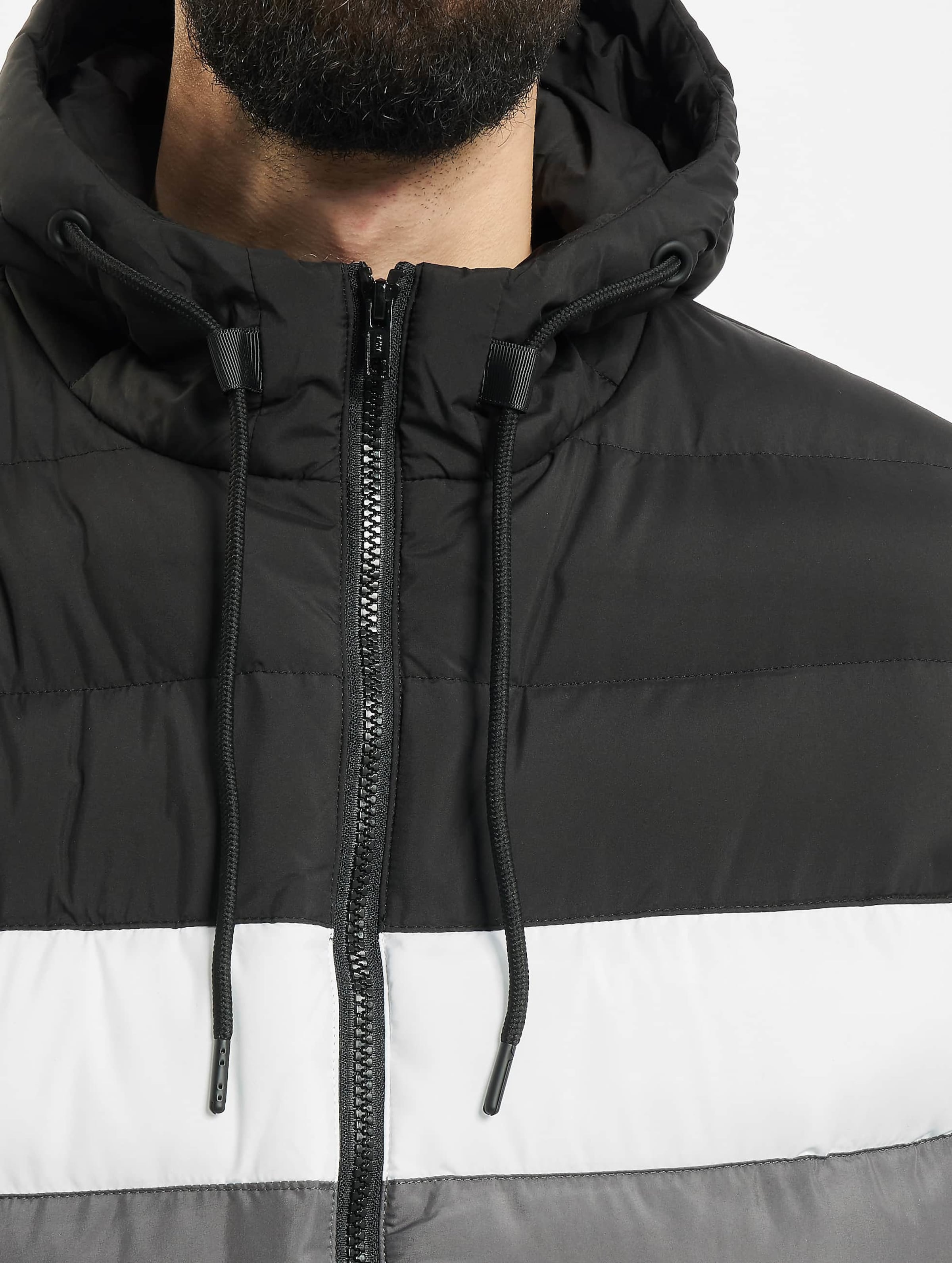 Colorblock Bubble Jacket-33474