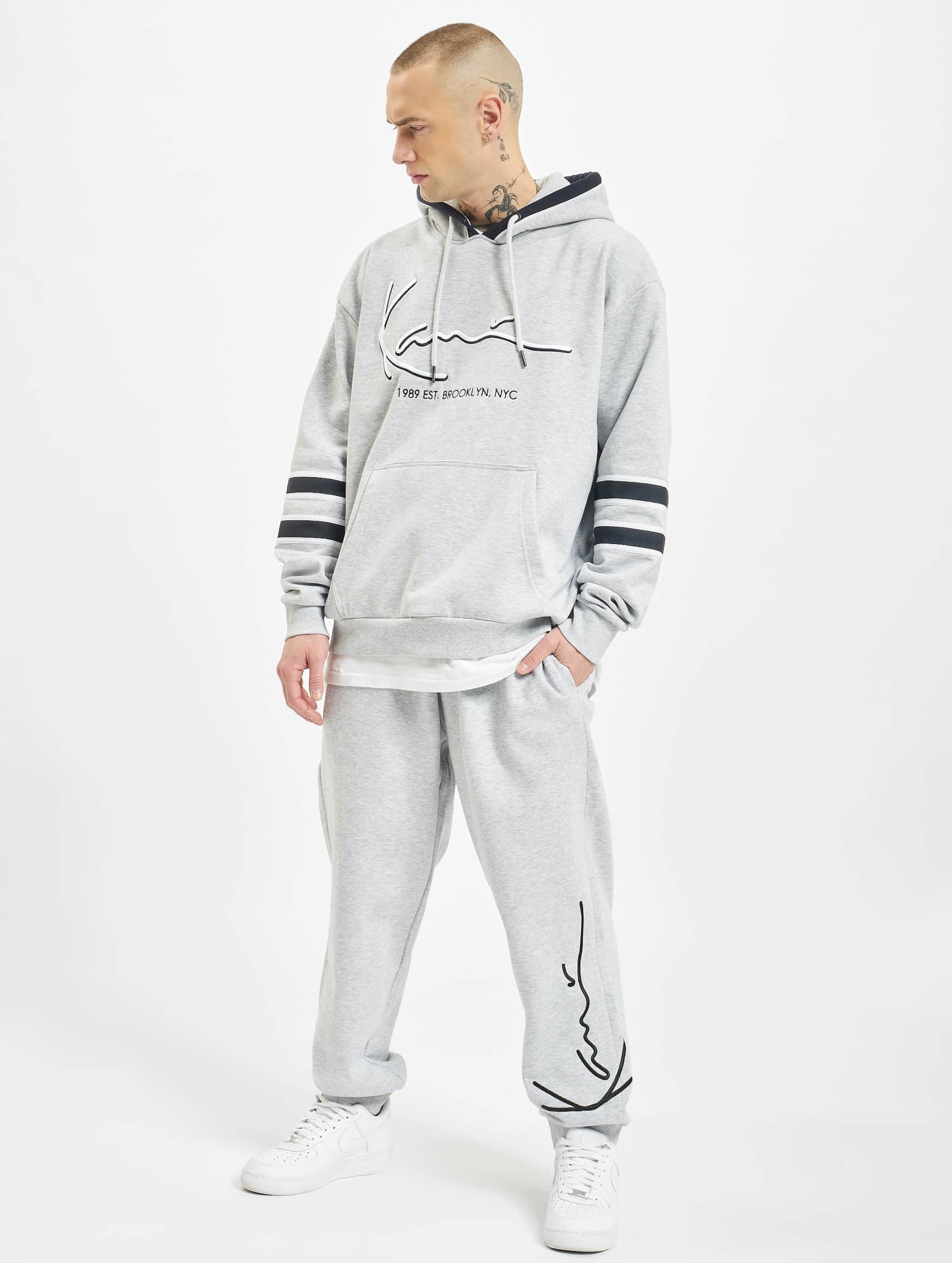 KKMQ12004 KK Signature Retro Sweatpants-240804