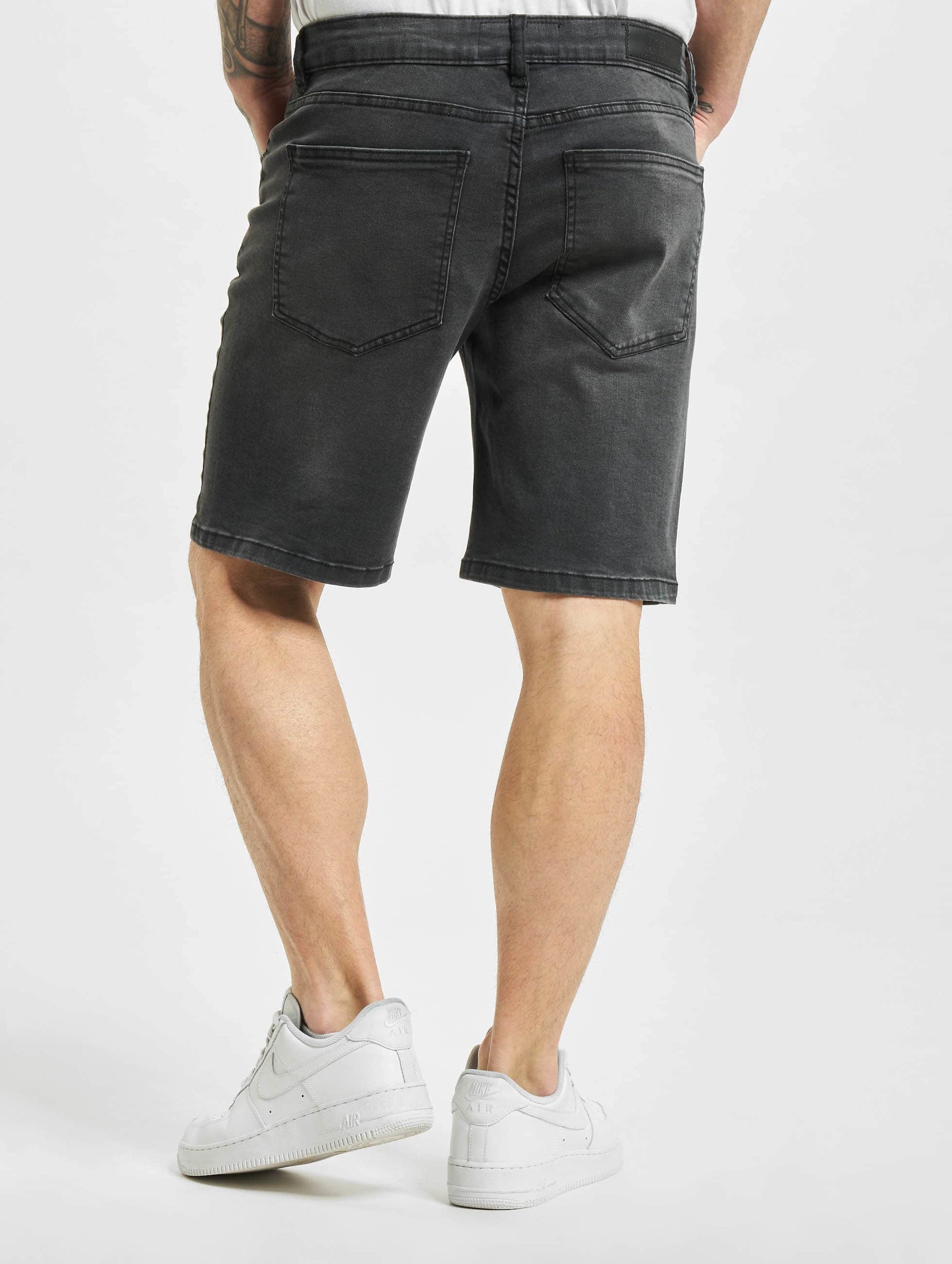 Relaxed Fit Jeans Shorts-30426