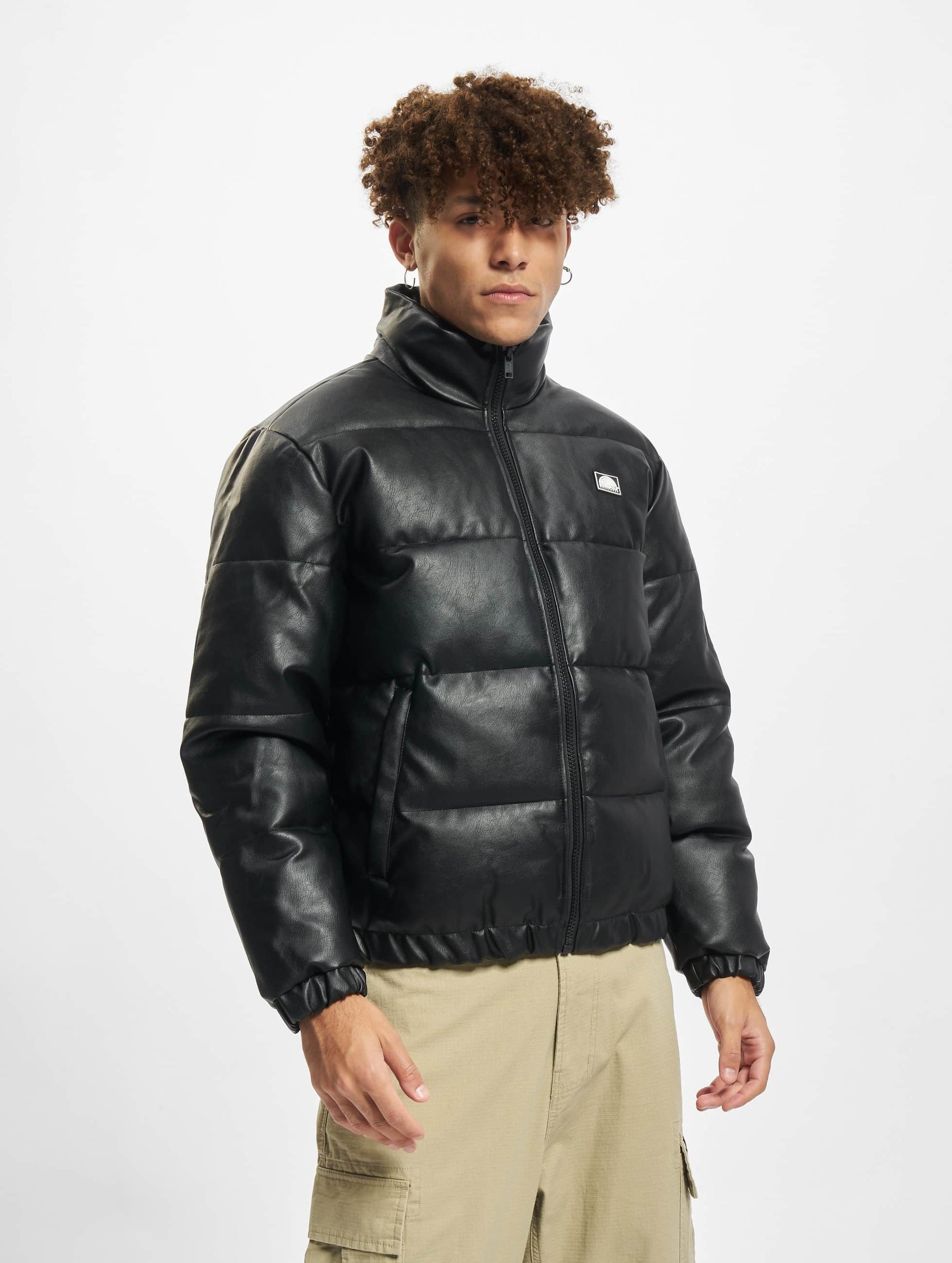 Southpole Imitation Leather Bubble Jacket-68056