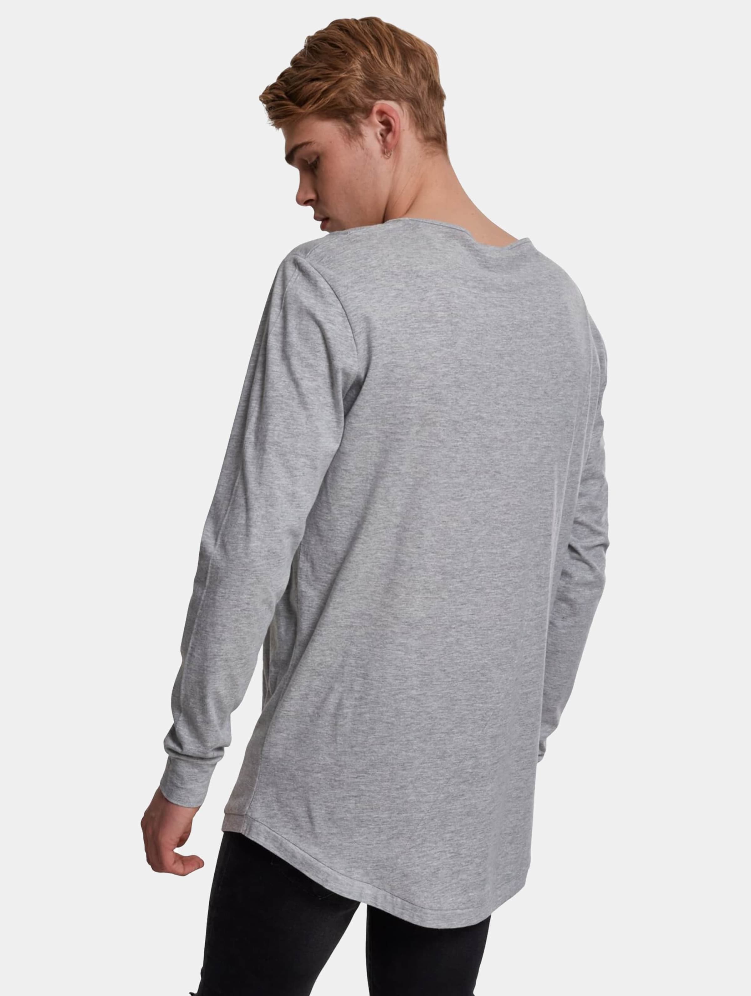 Long Shaped Fashion L/S Tee-57932