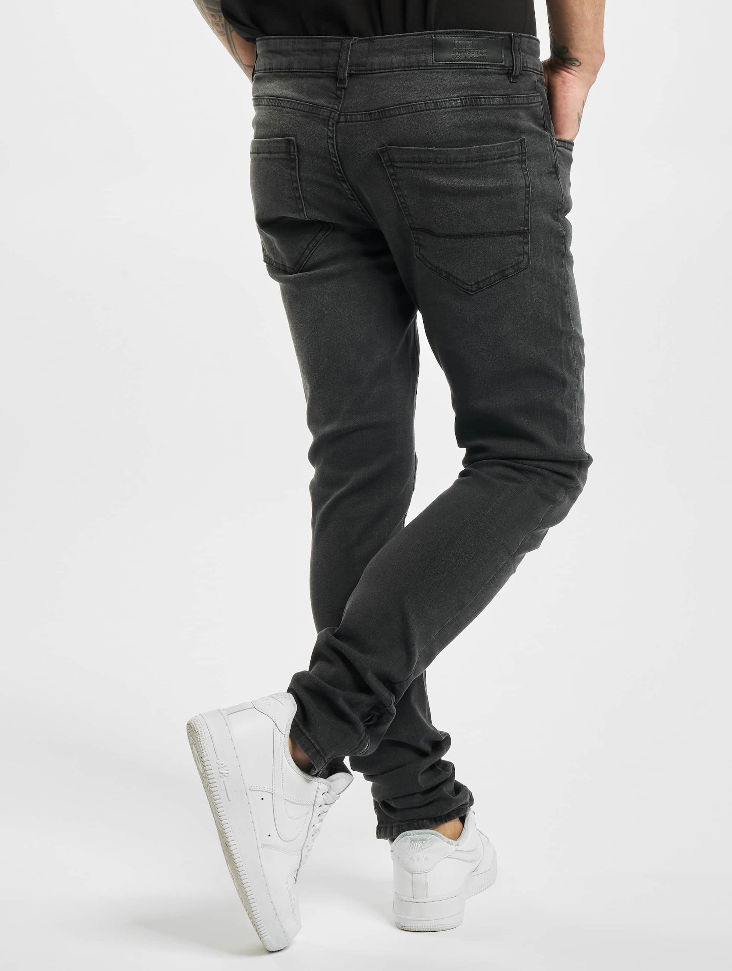 Slim Fit Zip Jeans-33891