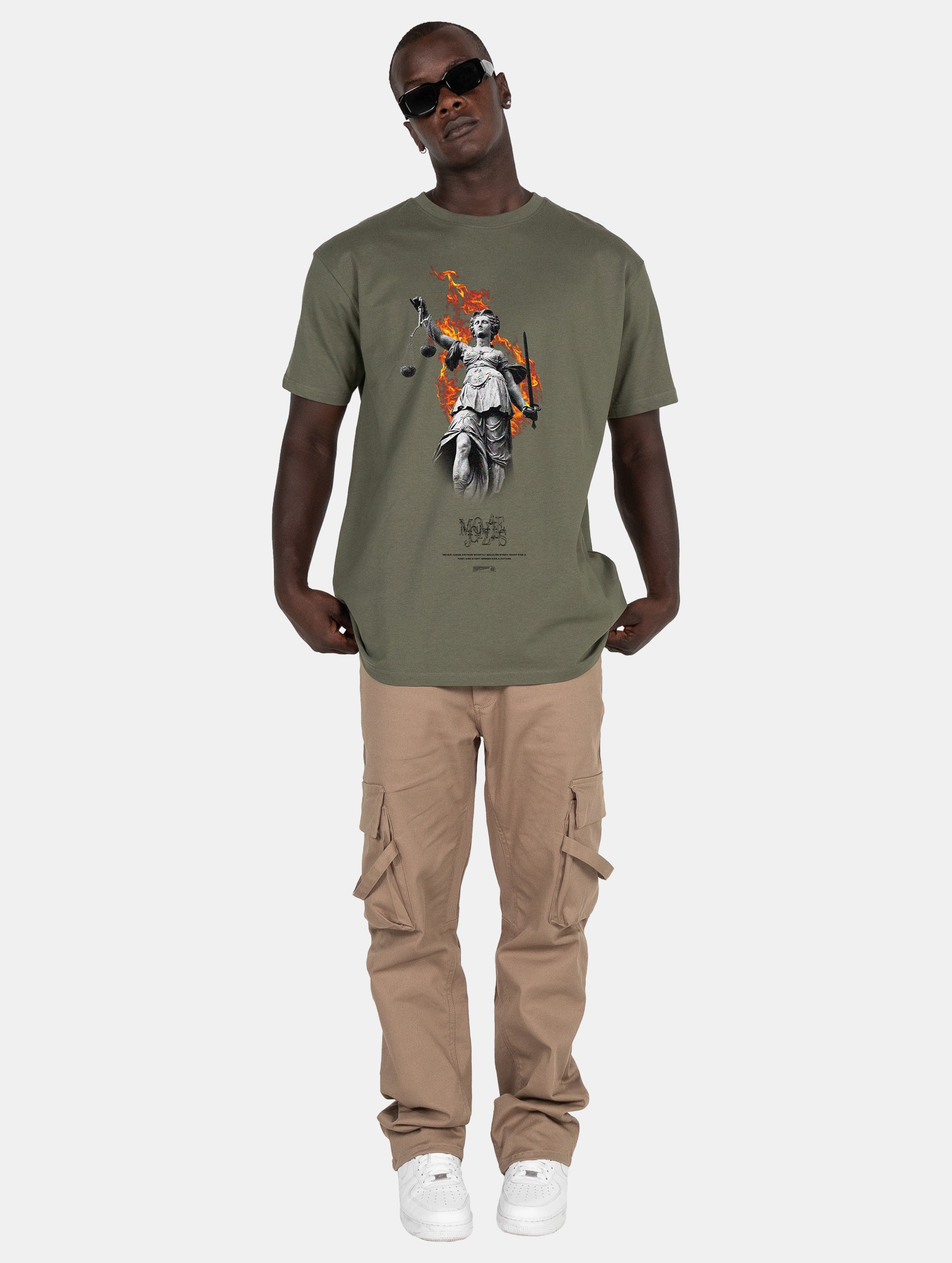 Justitia x Heavy Oversized Tee-691359