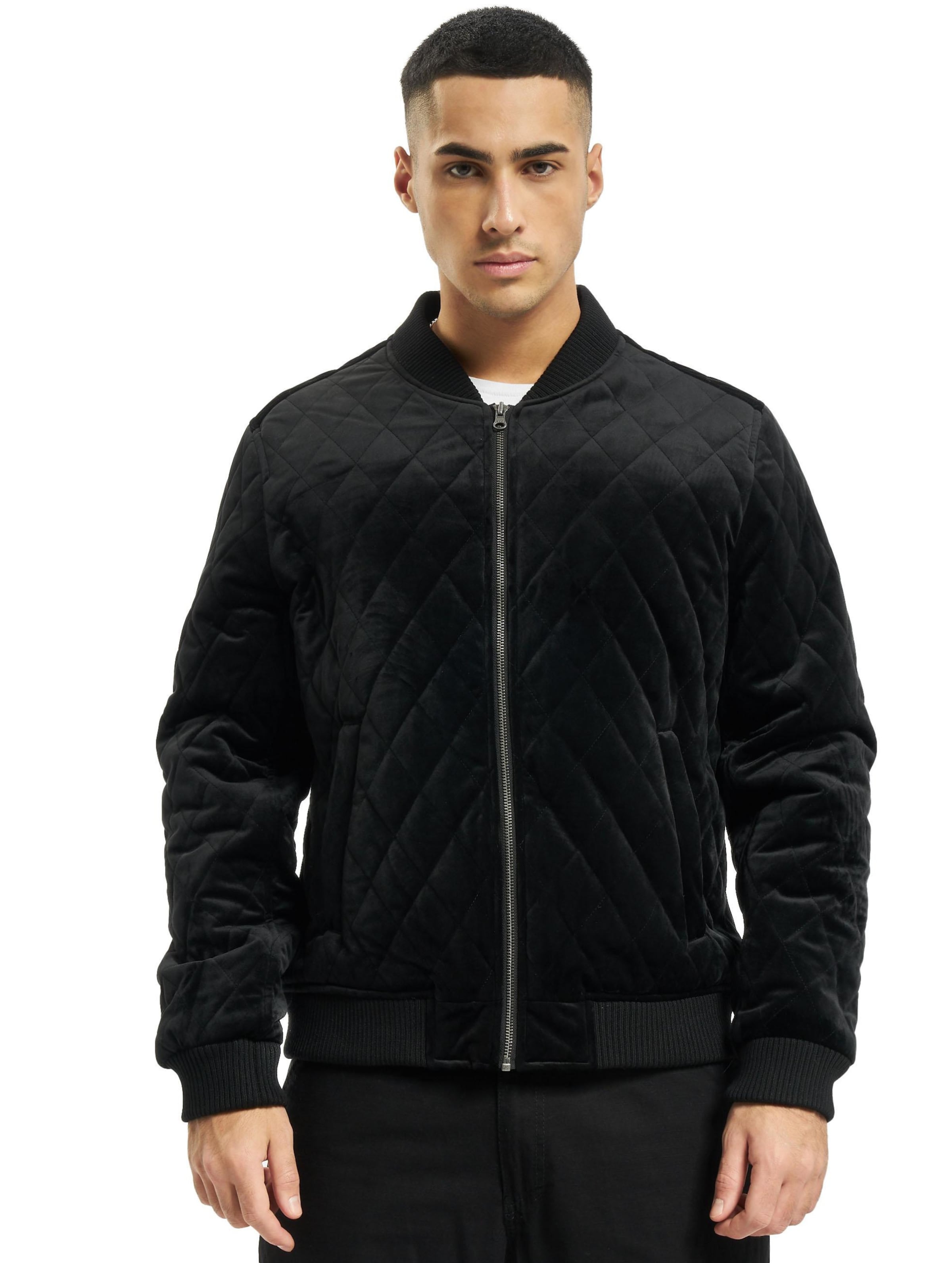 Diamond Quilt Velvet Jacket-326250