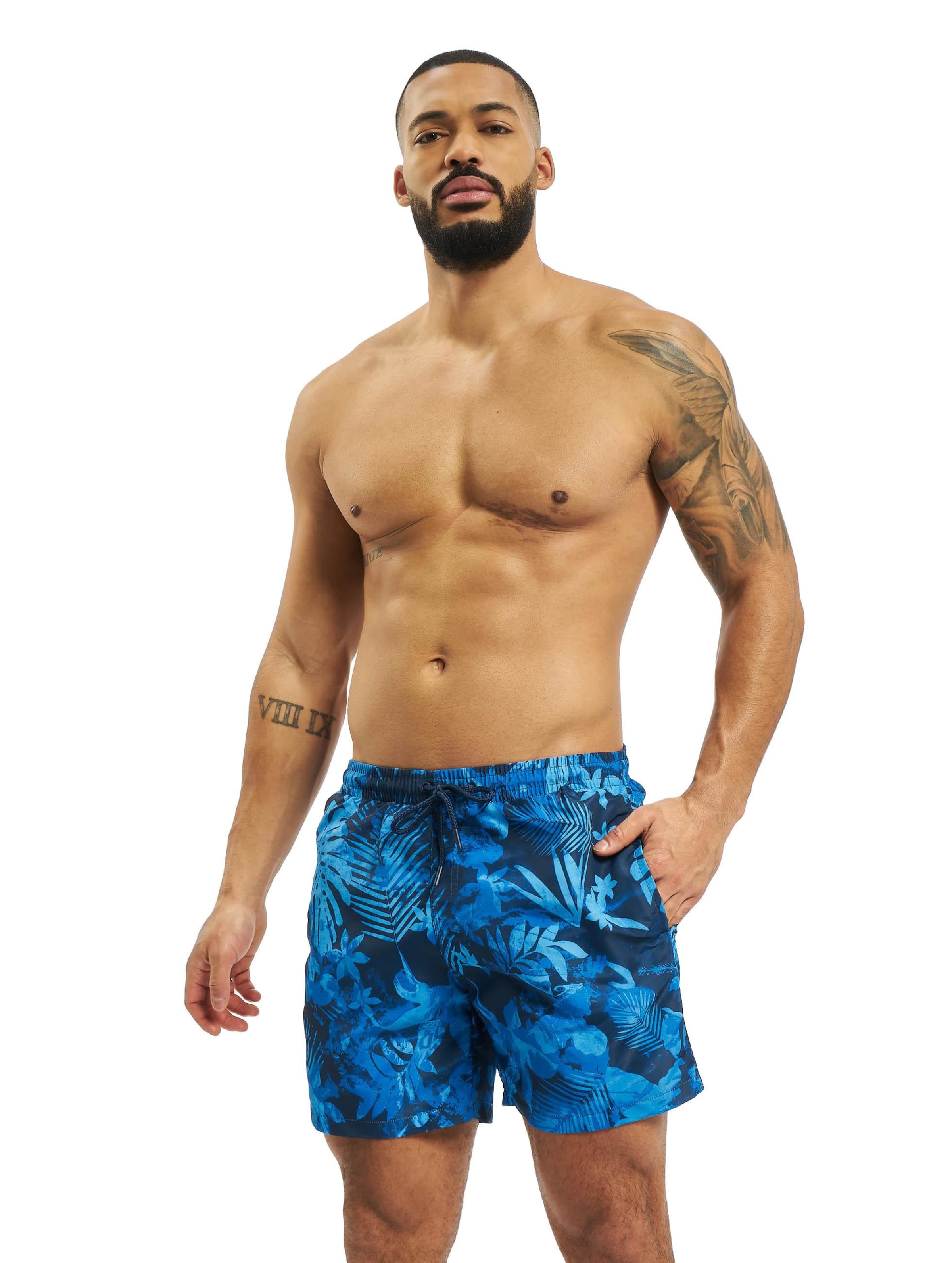 Pattern Swim Shorts-324310