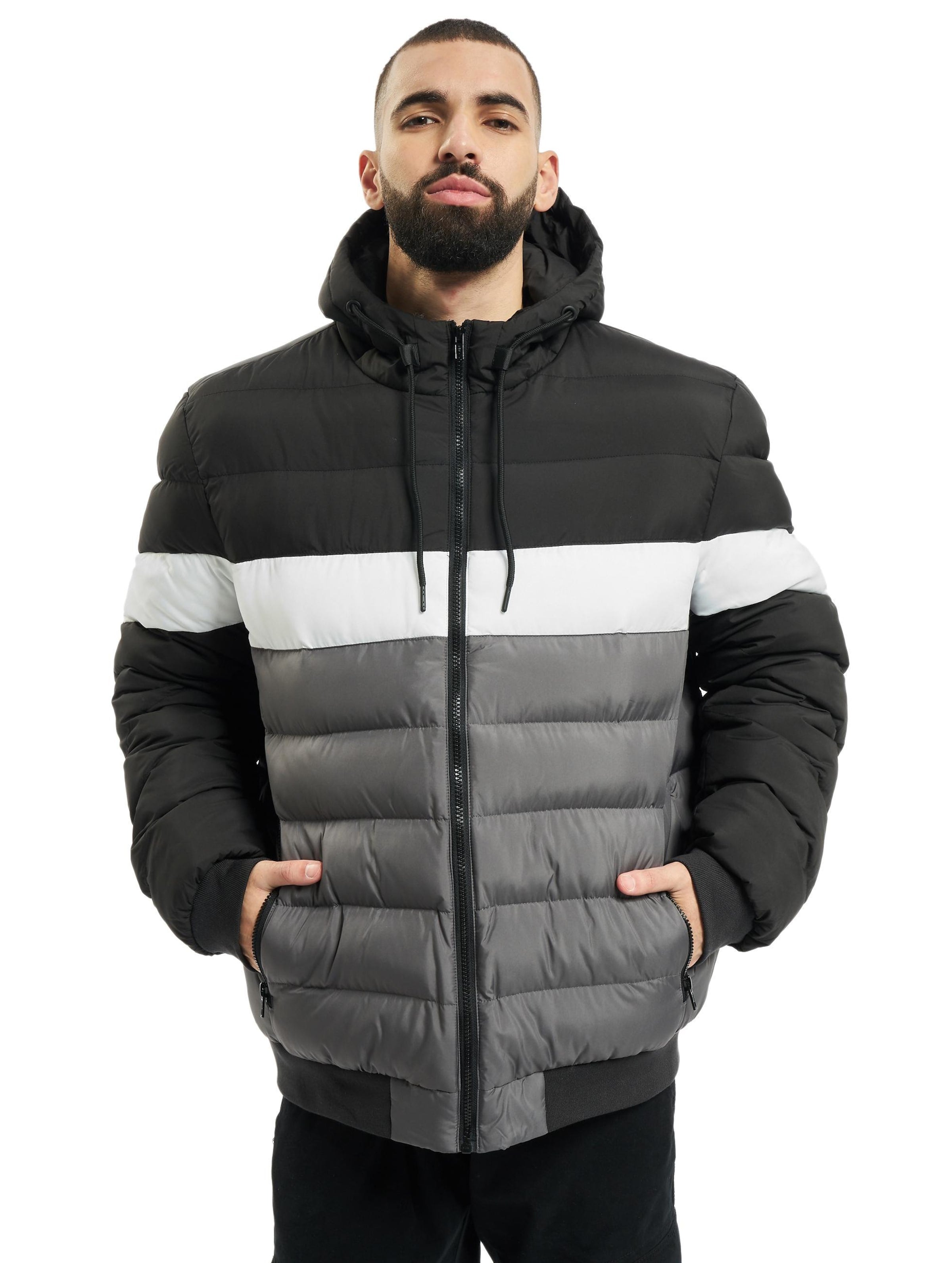 Colorblock Bubble Jacket-322827