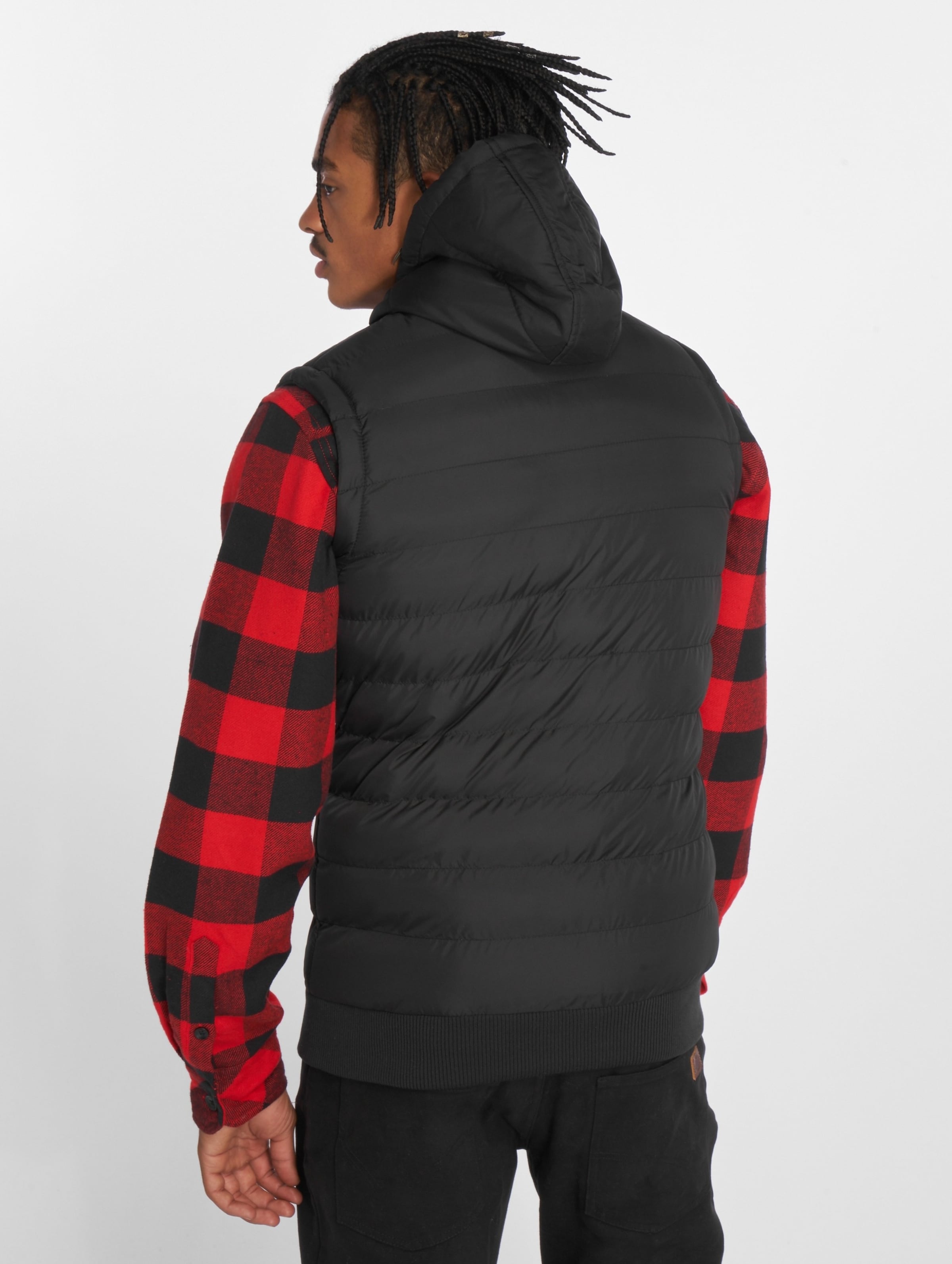 Small Bubble Hooded Vest-23991