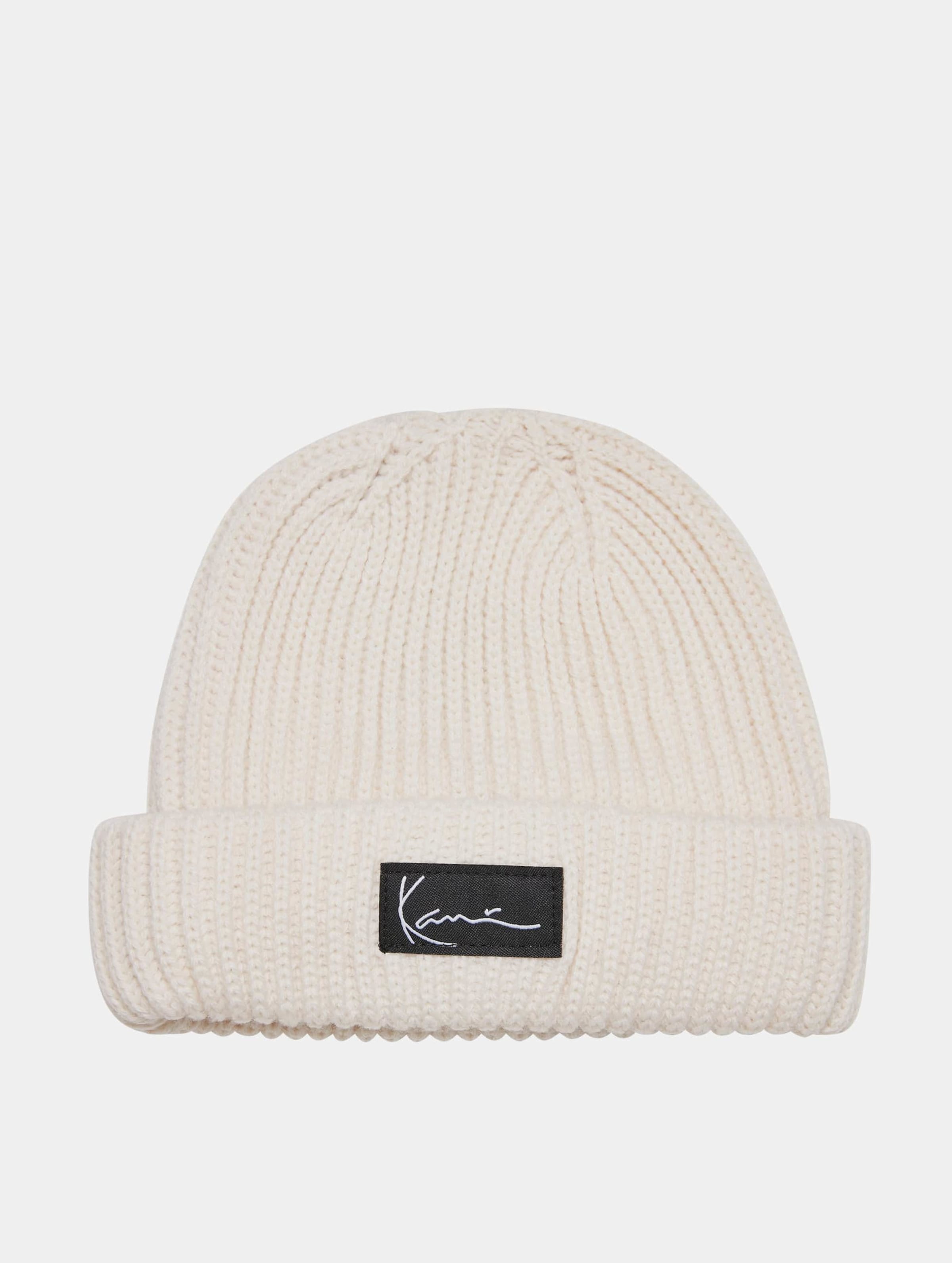 KA223-008-8 Signature Fisherman Beanie off white-640654
