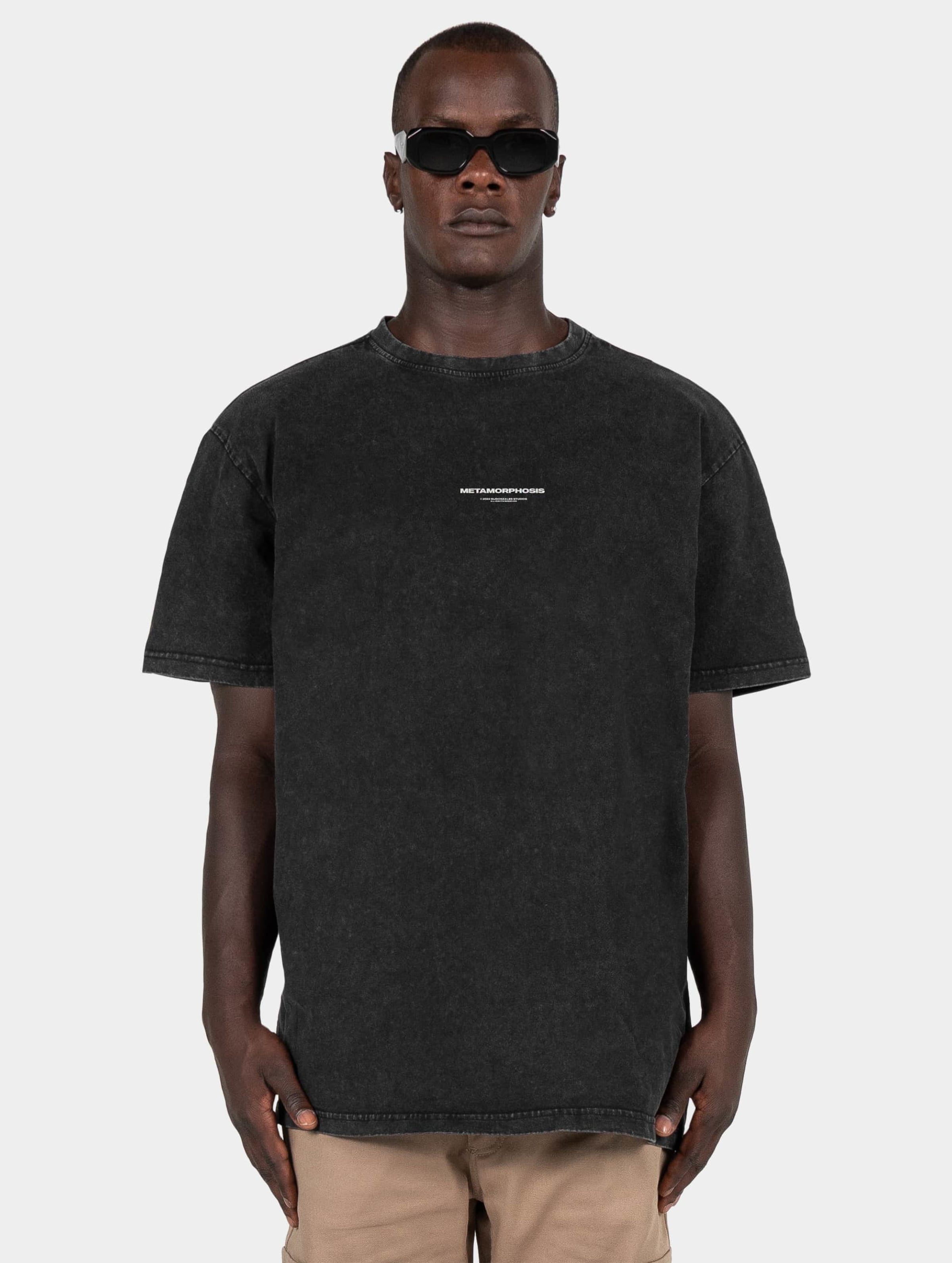 METAMORPHOSE V.4 Acid Washed Heavy Oversized Tee-103764