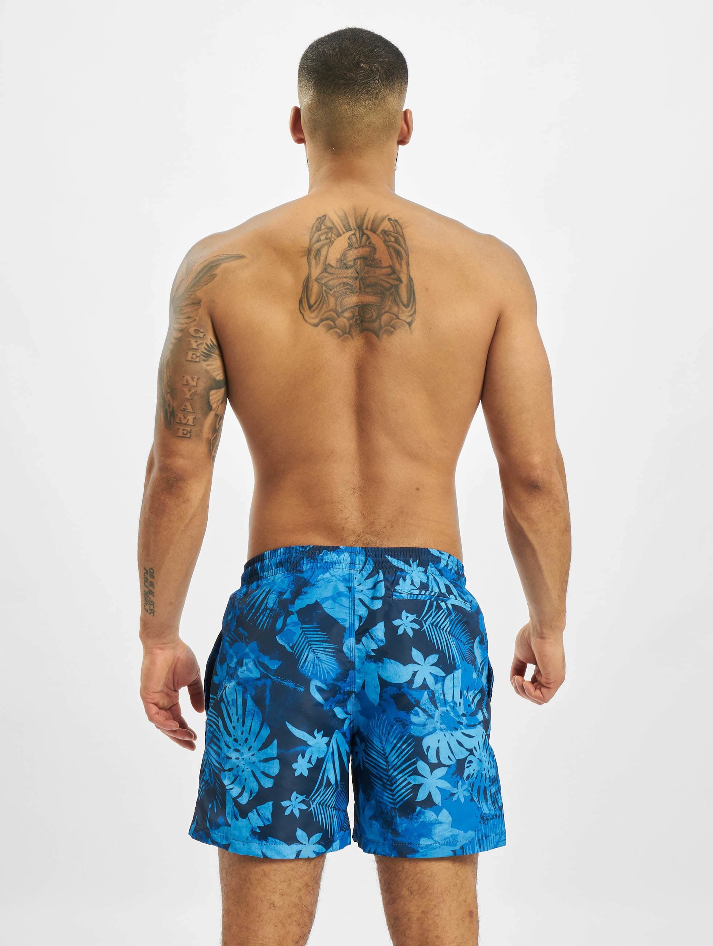 Pattern Swim Shorts-42577