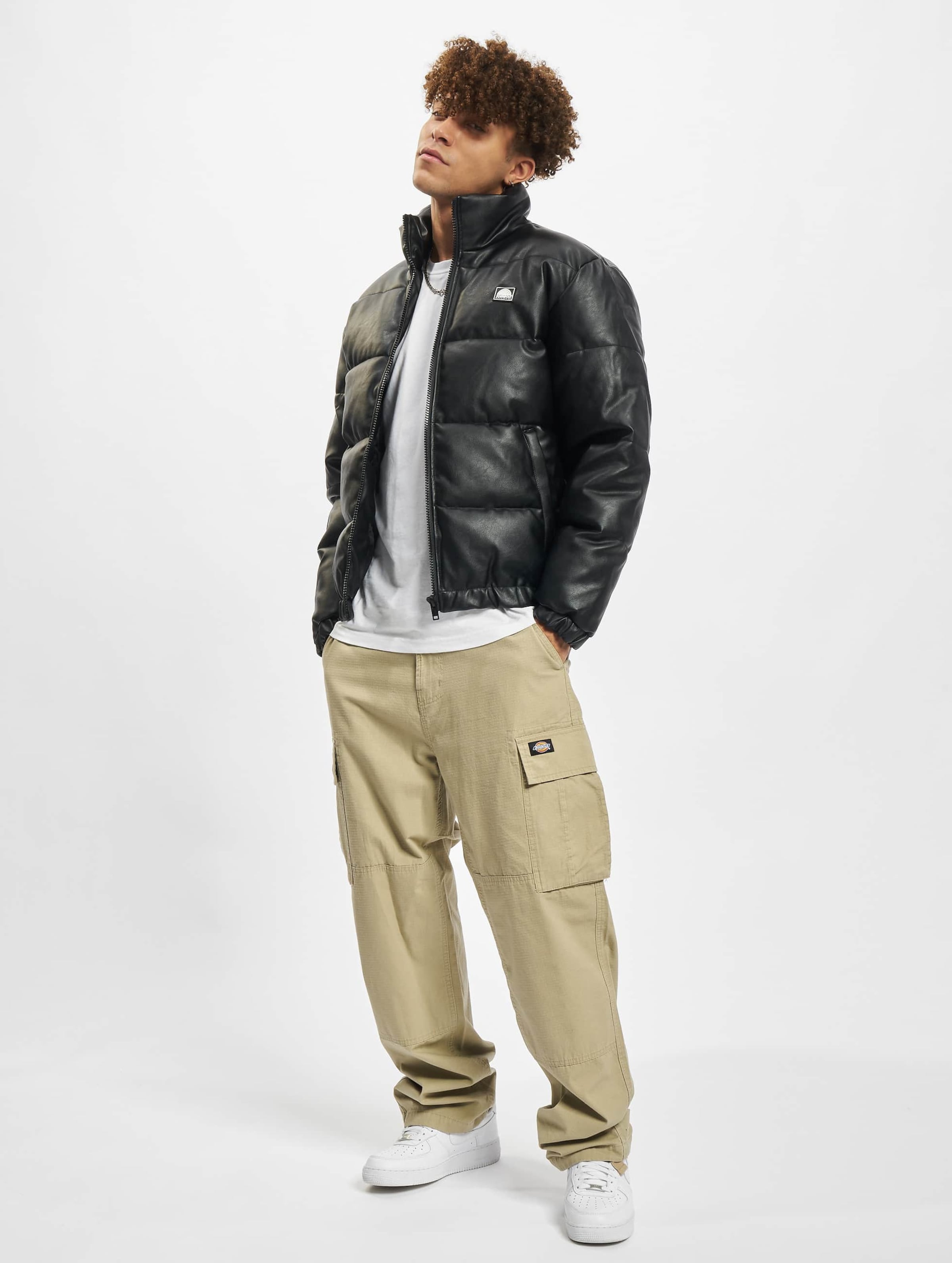 Southpole Imitation Leather Bubble Jacket-68060